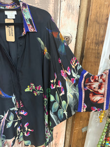 Gorgeous Camilla Silk Floral Batwing Shirt