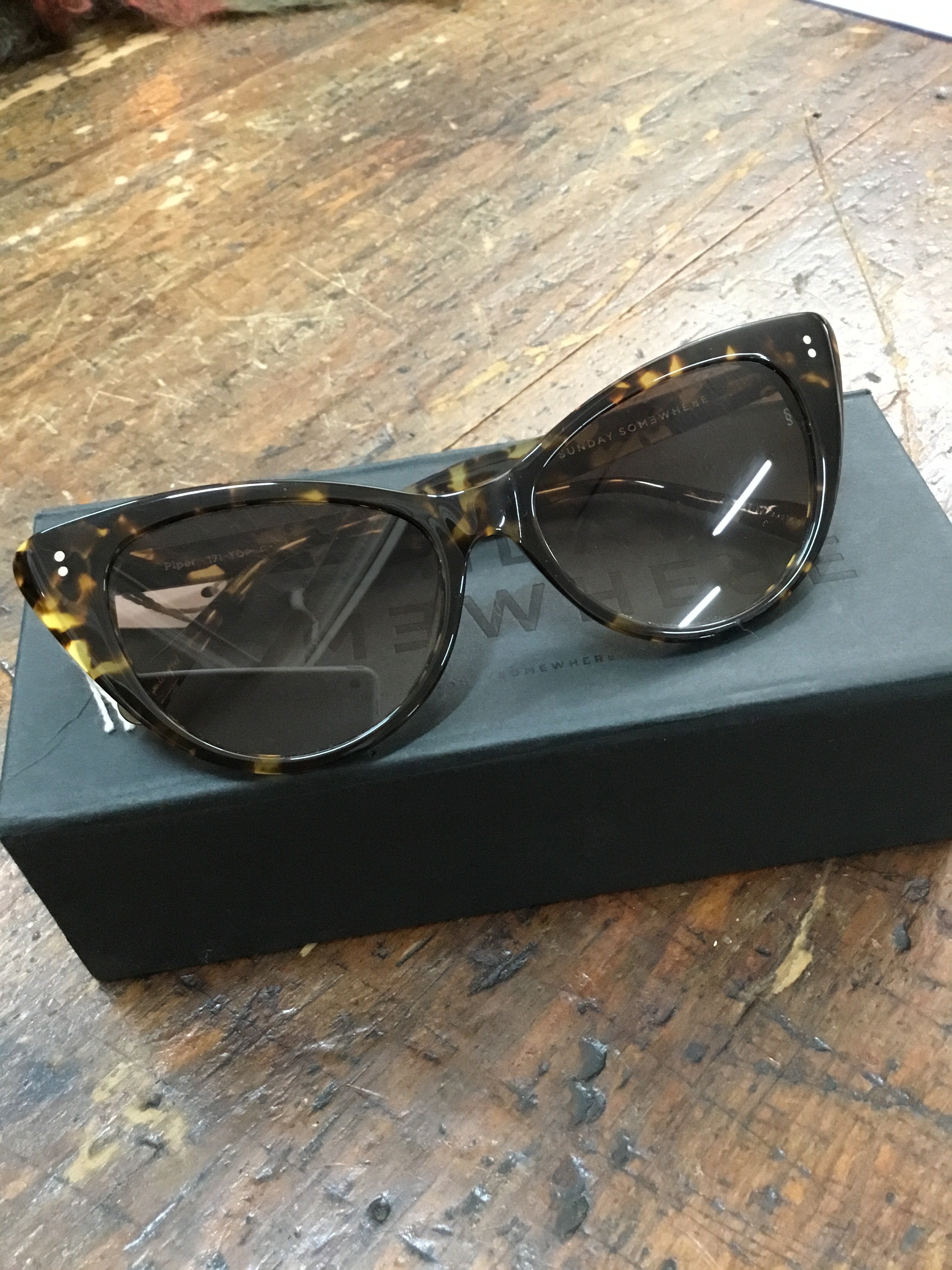 Sunday Somewhere Tortoiseshell Sunglassses