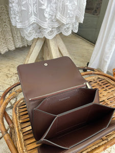 The Horse “Noa” Clutch in Coffee