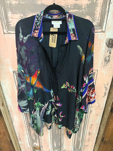 Gorgeous Camilla Silk Floral Batwing Shirt