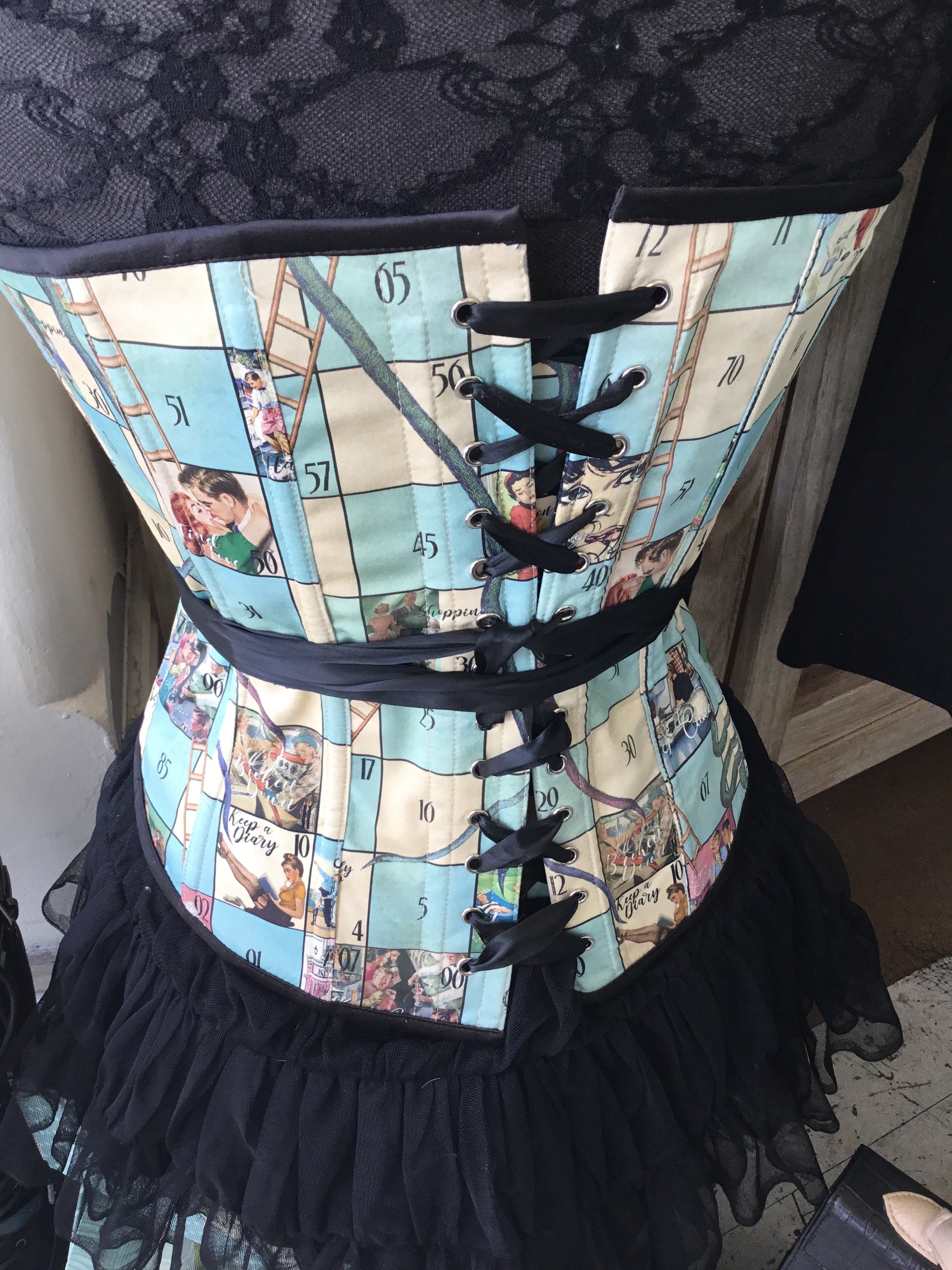 Kitten D’Amour ‘Snakes and Ladders’ Corset