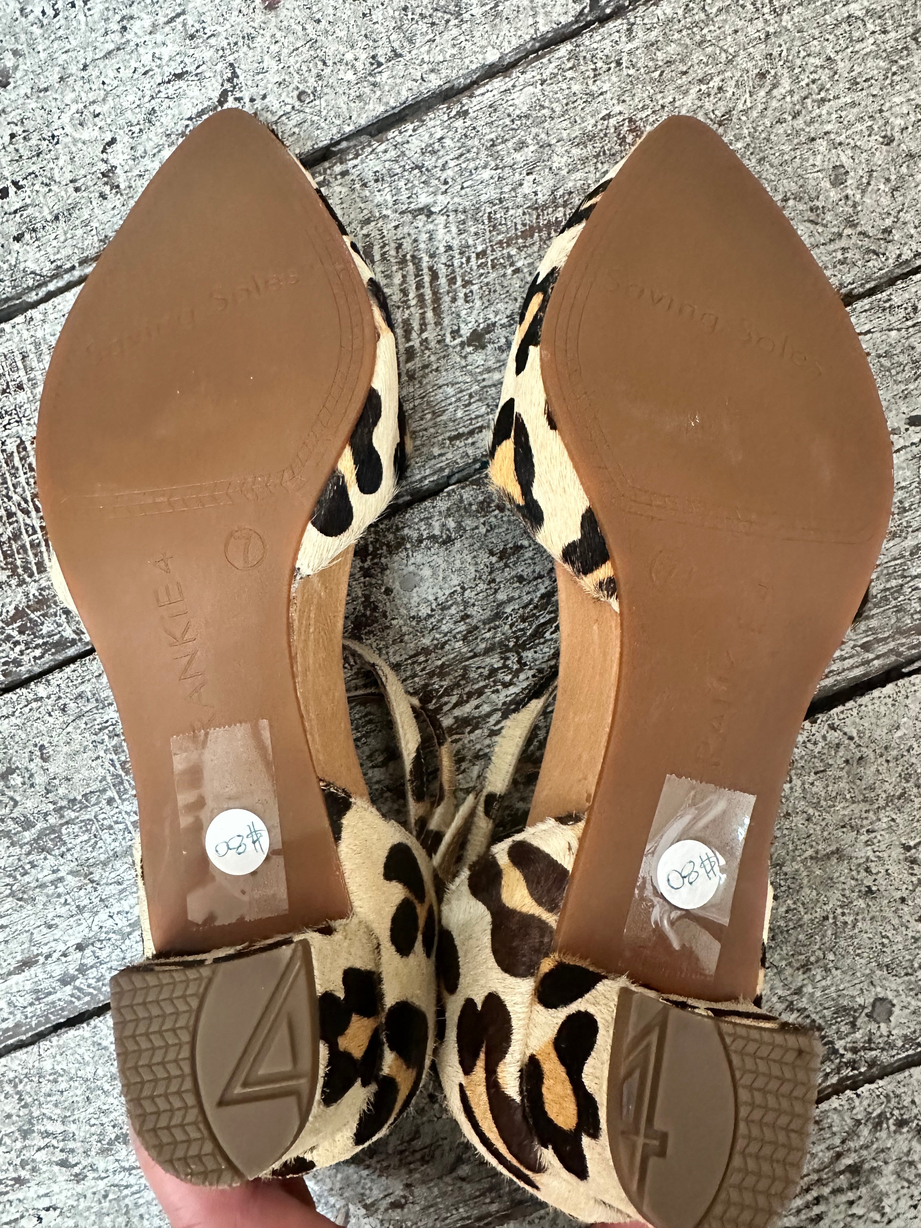 Frankie 4 Leopard Low Heels