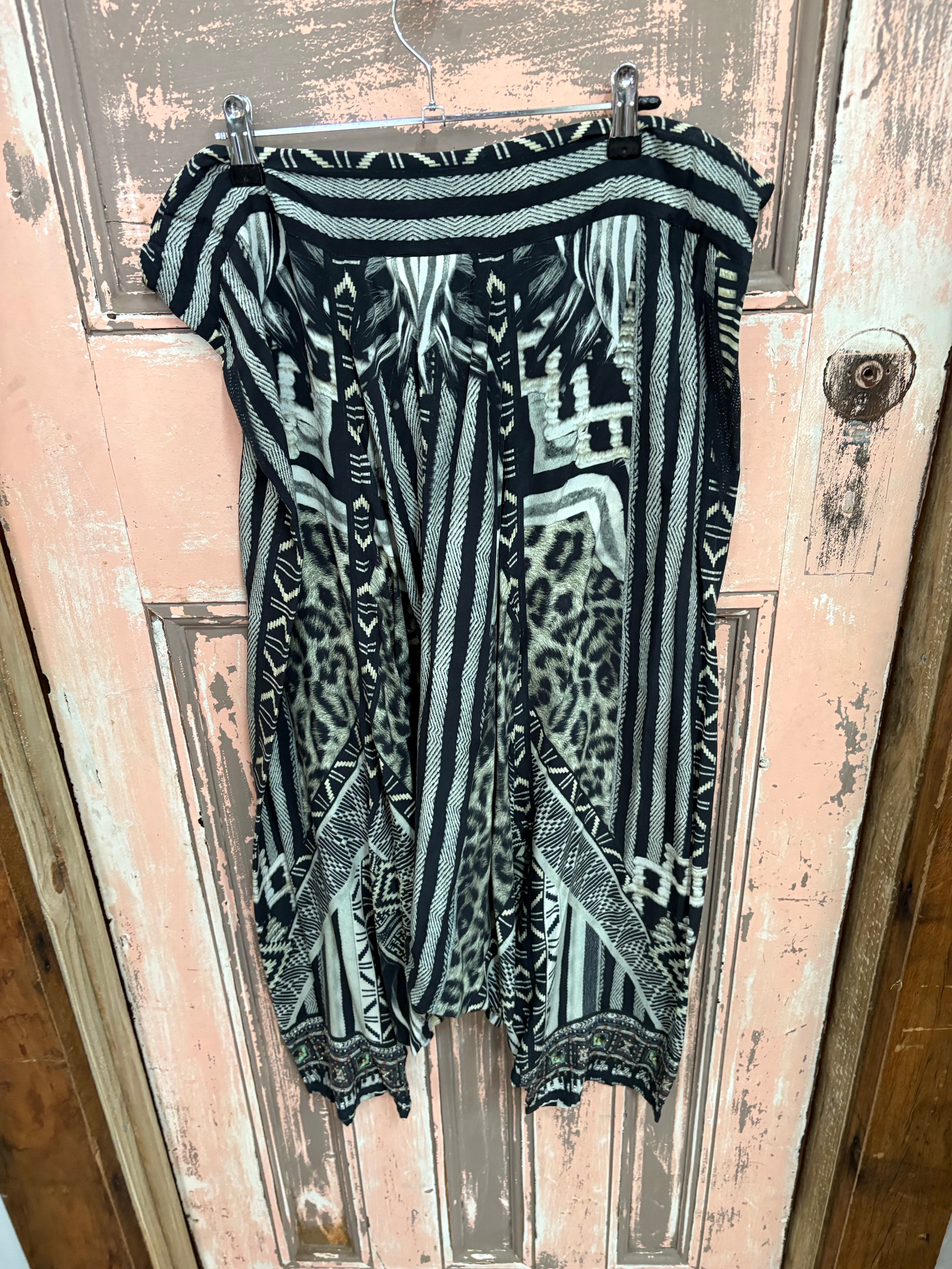 Camilla Silk Harem Pants