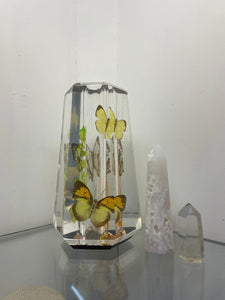 Vintage Lucite Vase