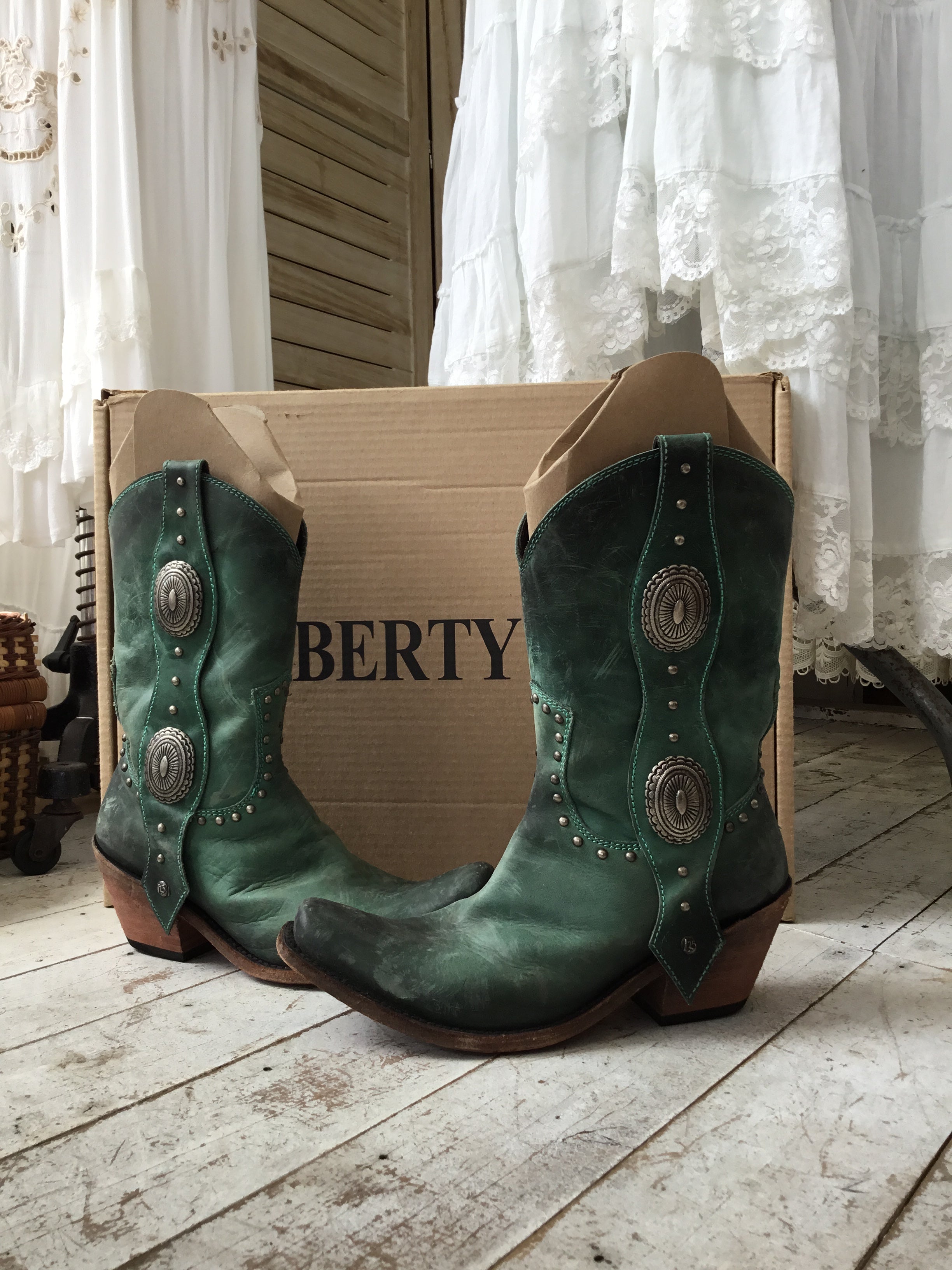 Liberty Black “Alexa” Western Boot