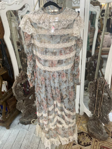 Zimmerman Silk Floral Lace Maxi Dress