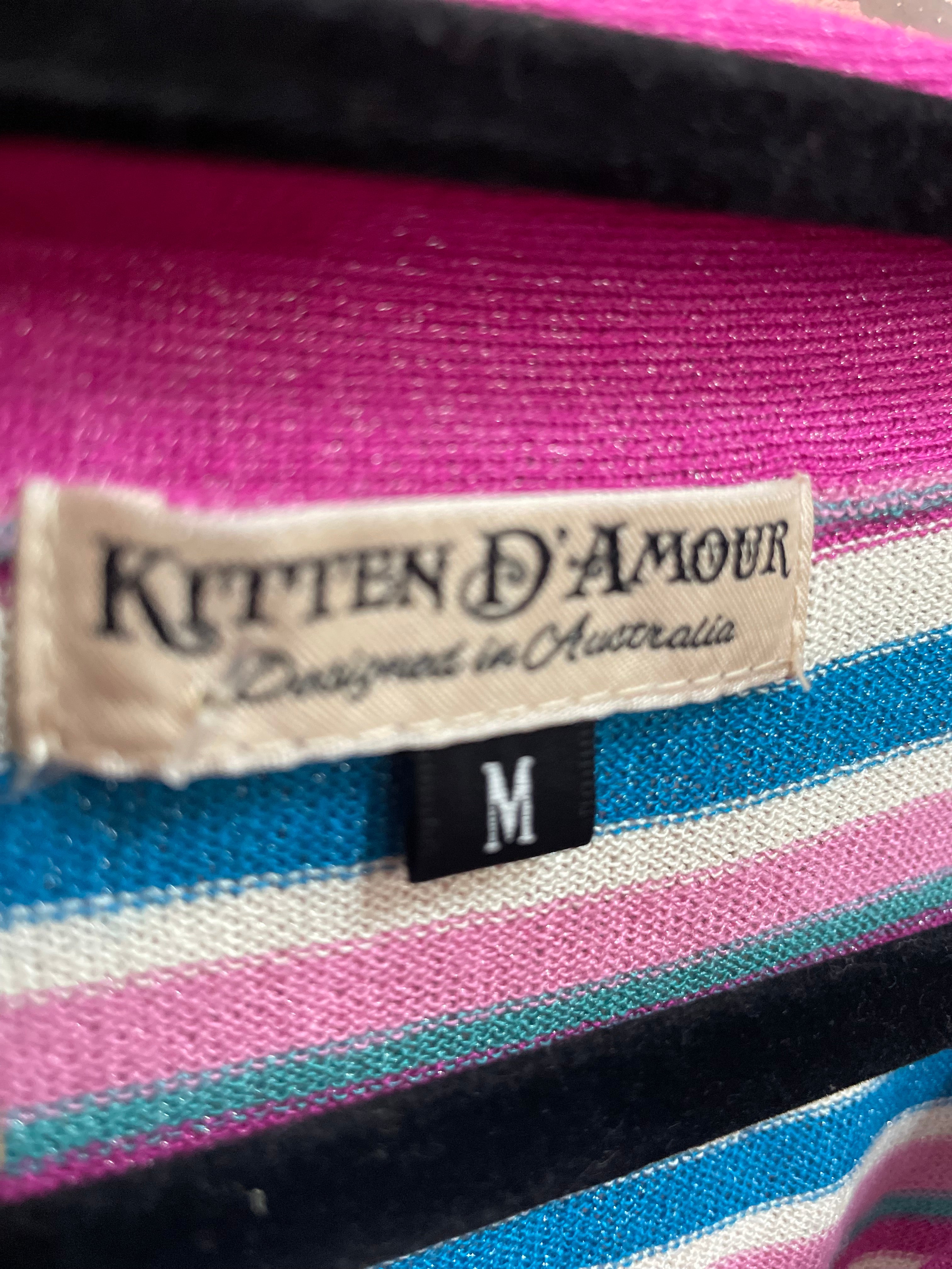 Kitten D’Amour Candy Stripe Knit Top