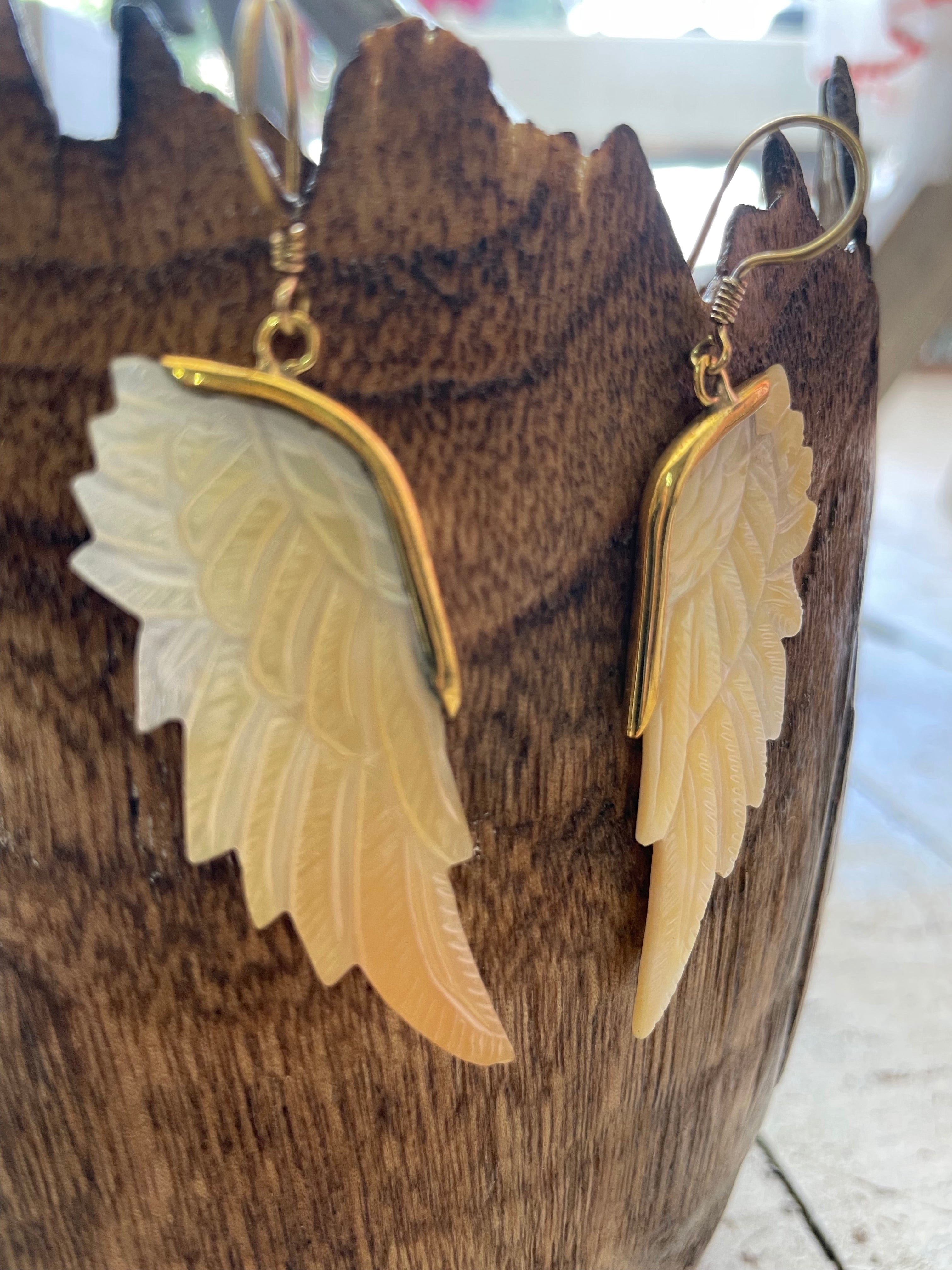 Athena Angel Wing Earrings