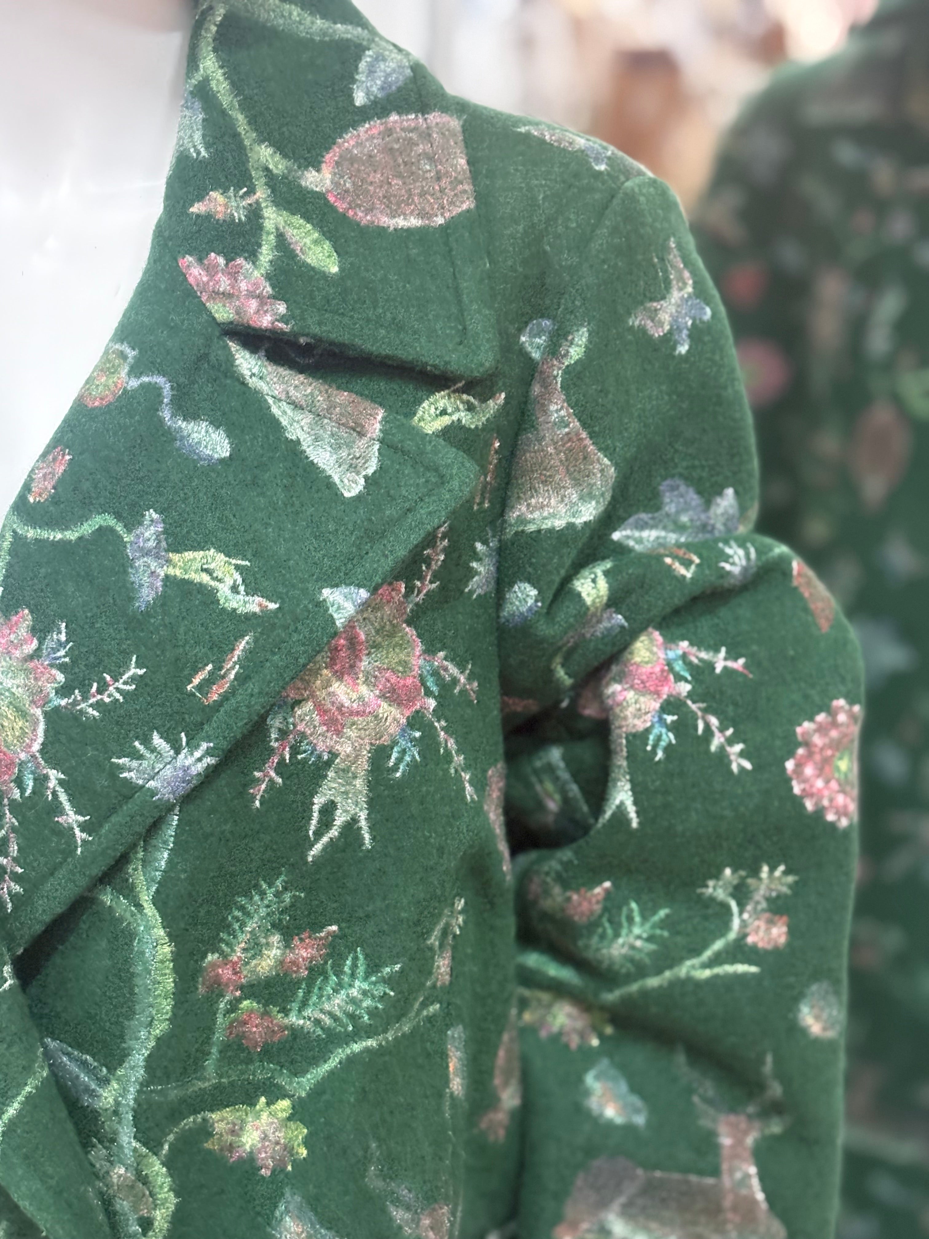 Trelise Cooper 'Warm Again' Coat in Forest