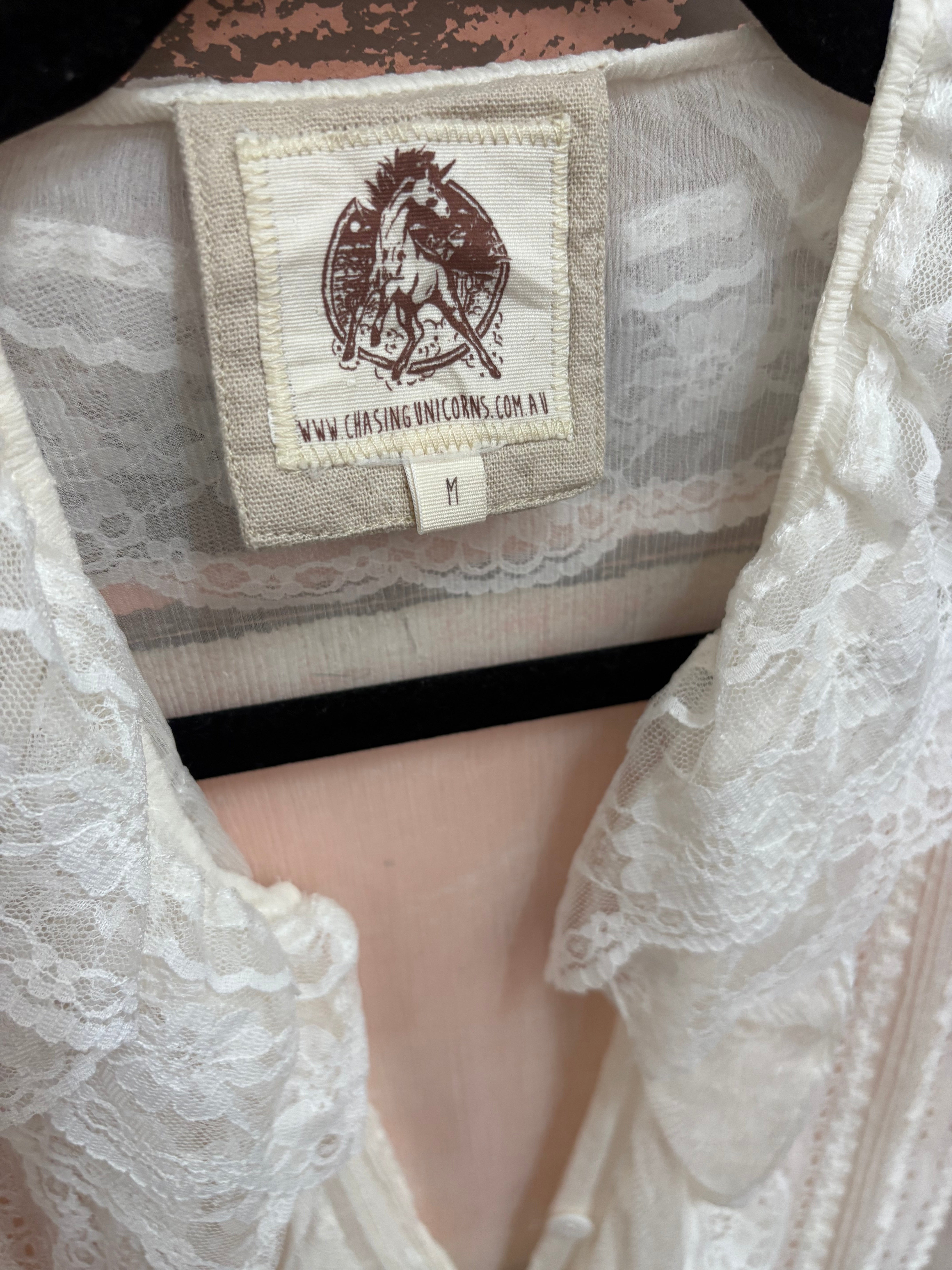 Chasing Unicorns 'Soar Like An Eagle' Silk Top