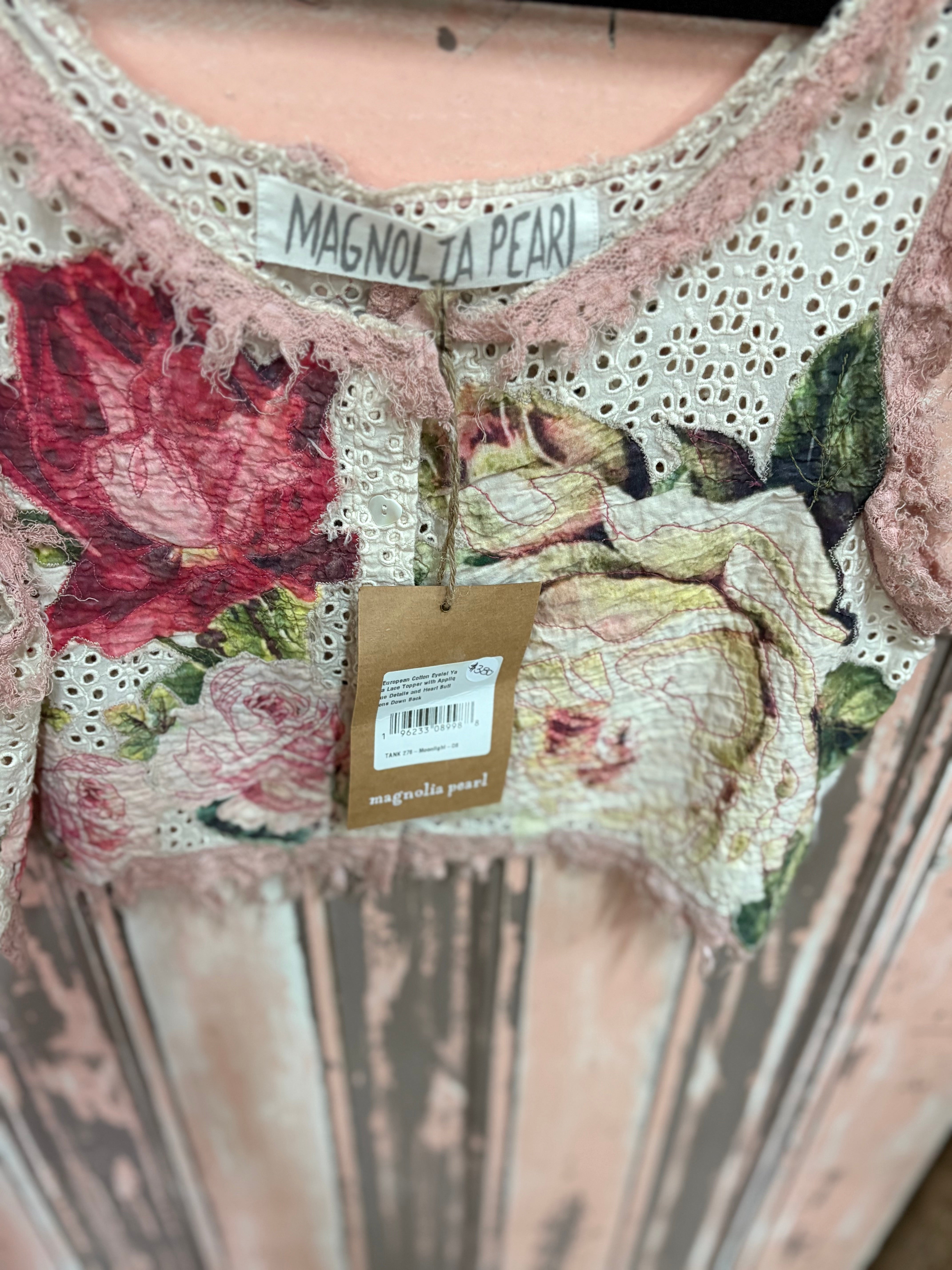 Magnolia Pearl 'Eyelet Yana' Lace Topper