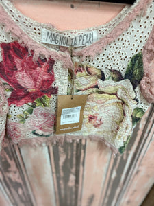 Magnolia Pearl 'Eyelet Yana' Lace Topper