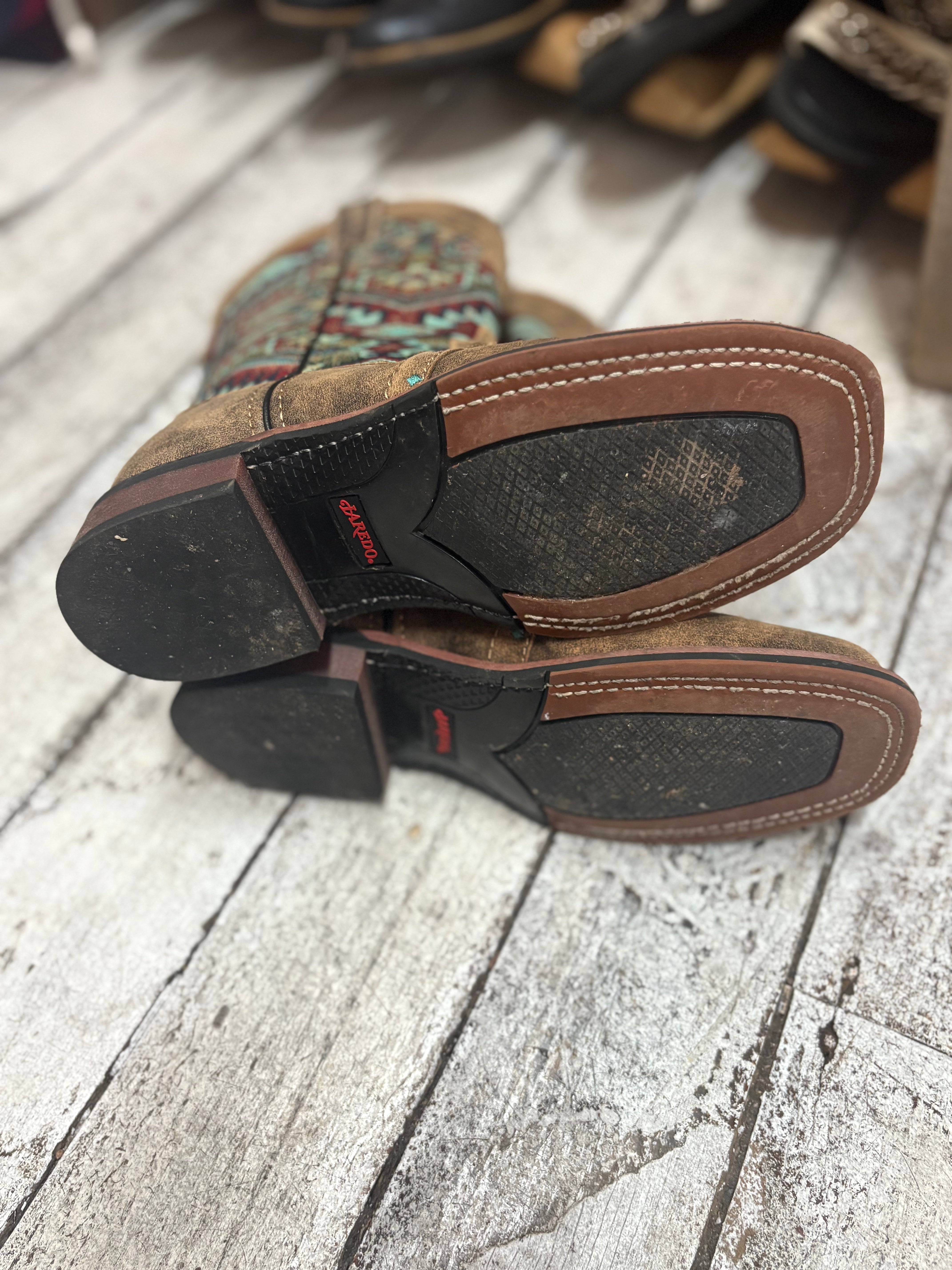 Laredo Stitched Leather Boots
