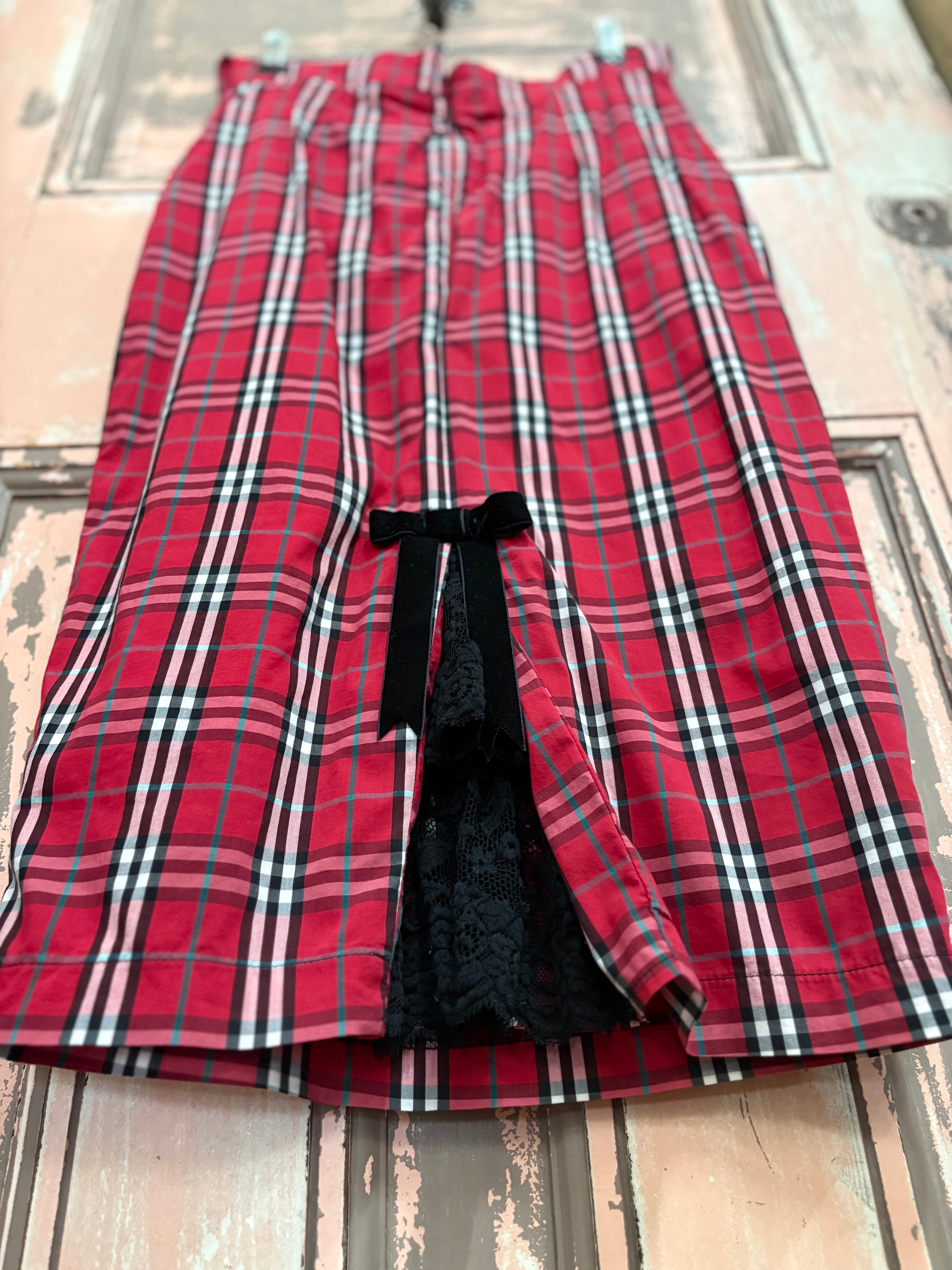Kitten D’armour Unicorn “Checkmate” Wiggle Skirt