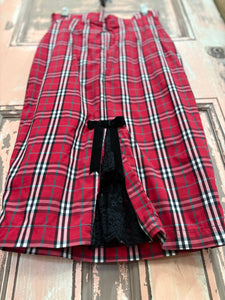 Kitten D’armour Unicorn “Checkmate” Wiggle Skirt