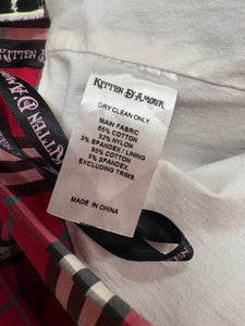 Kitten D’armour Unicorn “Checkmate” Wiggle Skirt