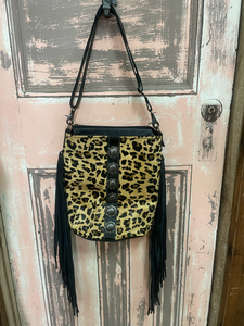 'Heaven In Hiding' Leather and Cowhide Bag