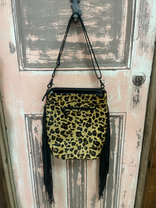 'Heaven In Hiding' Leather and Cowhide Bag