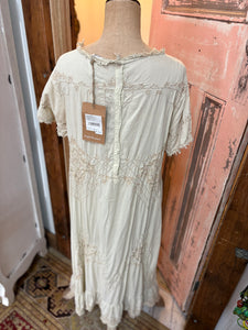 Magnolia Pearl European Cotton 'Anna Grace' Embroidered Dress