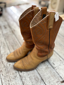 Leather Cowboy Boots
