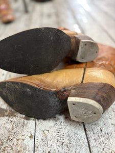 Leather Cowboy Boots