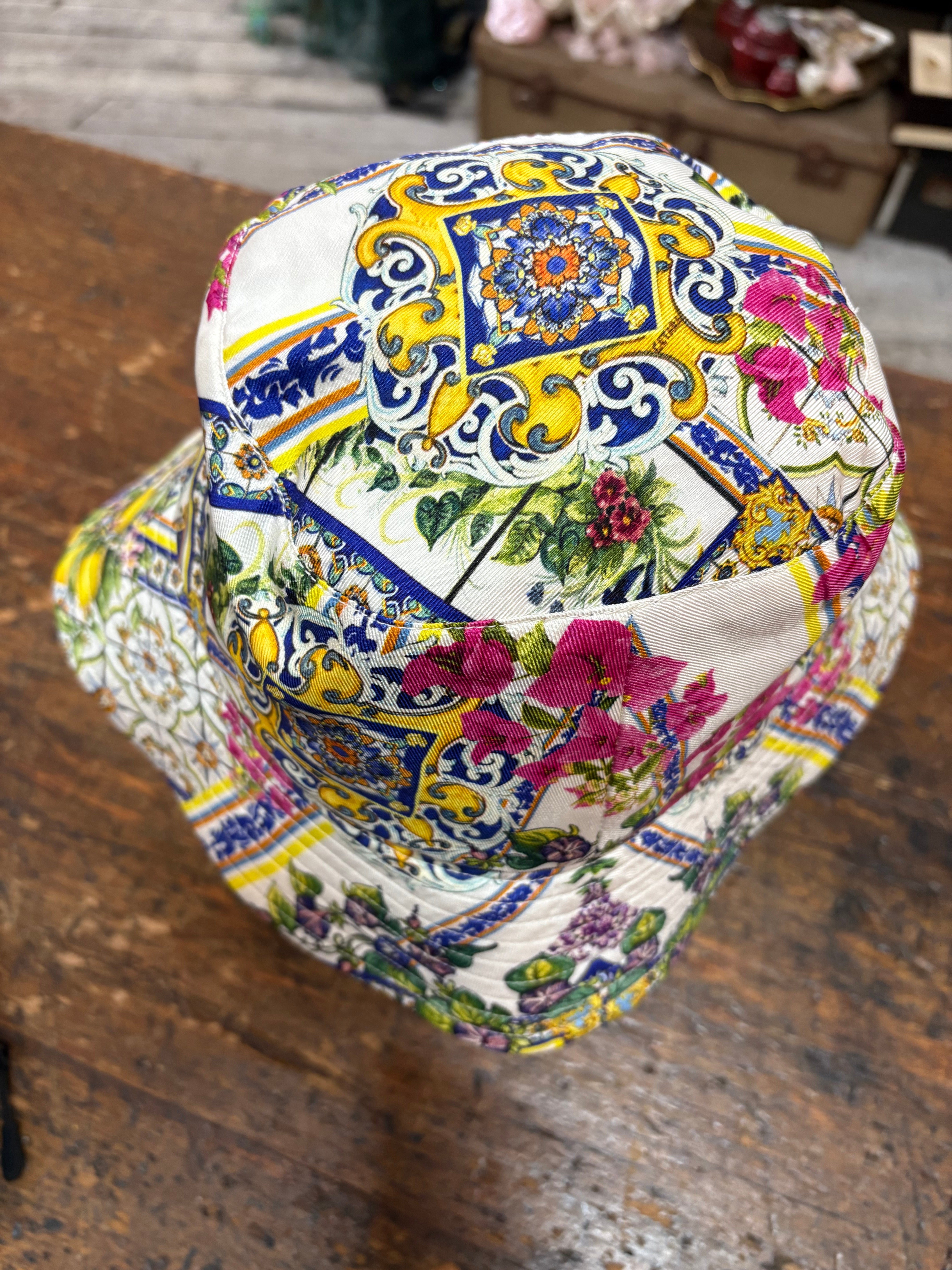 Camilla Reversible Bucket Hat