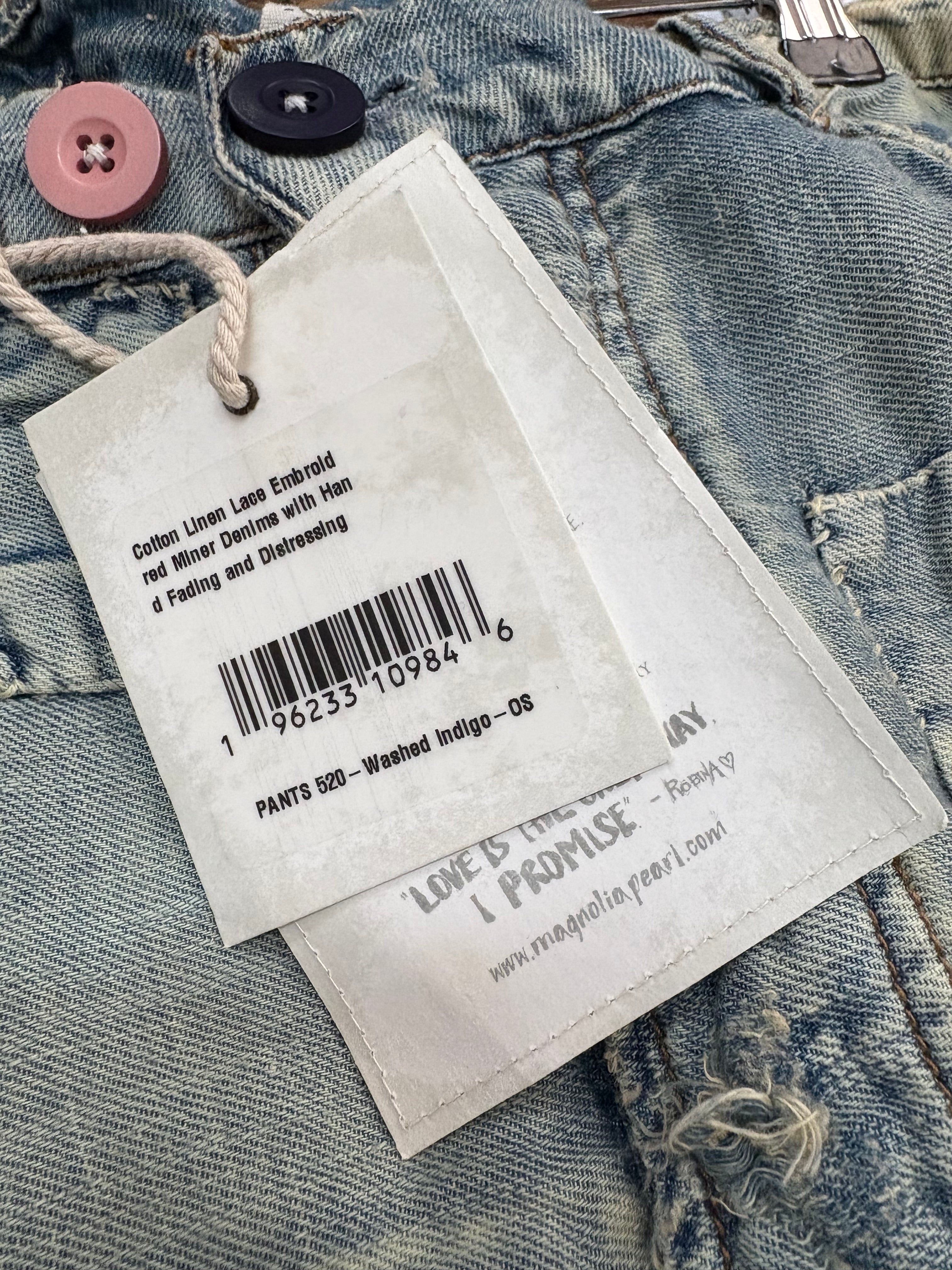 Magnolia Pearl Miner Denim Pants - Washed Indigo