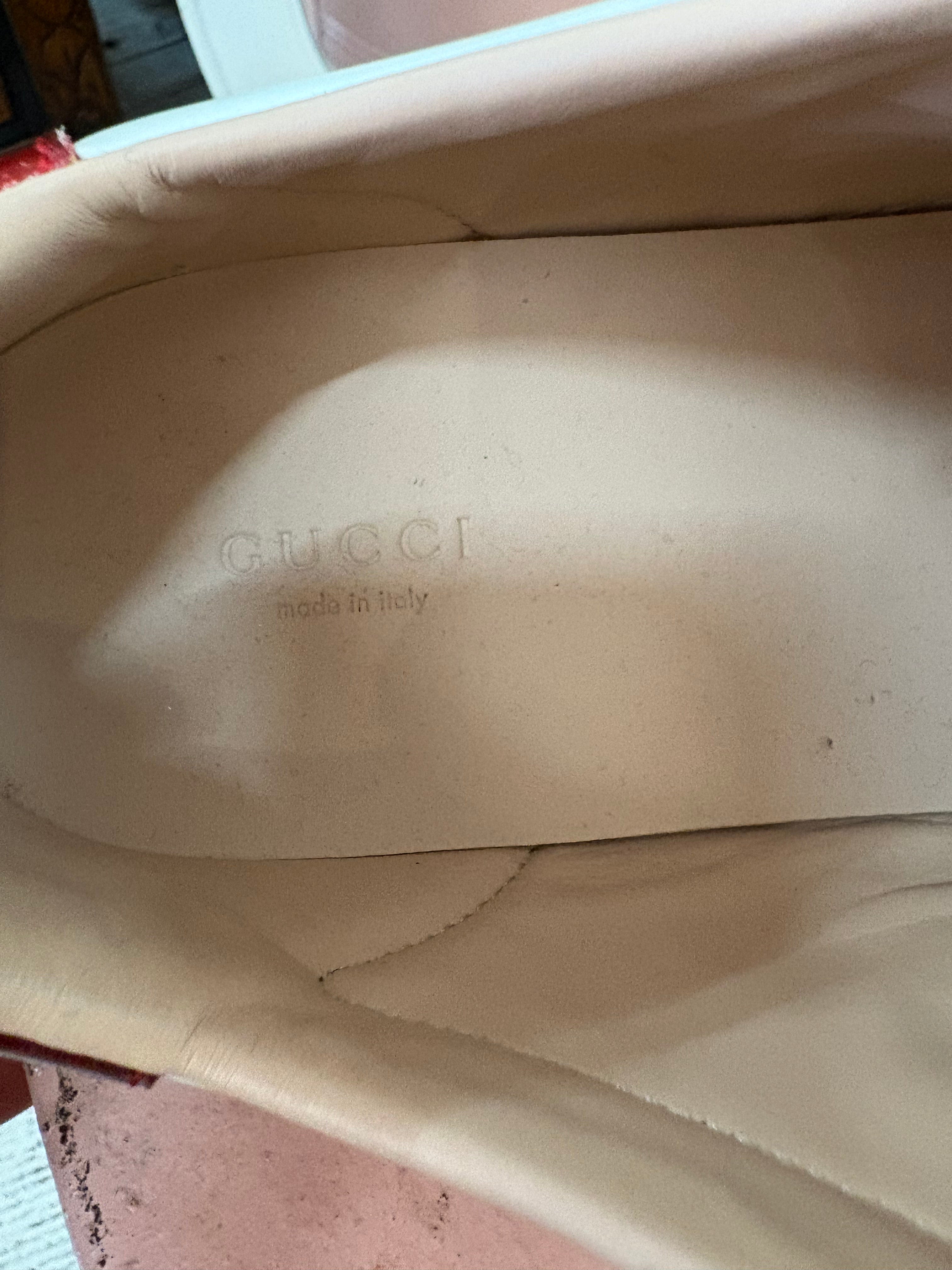 Gucci Ace Embroidered Platform Sneaker