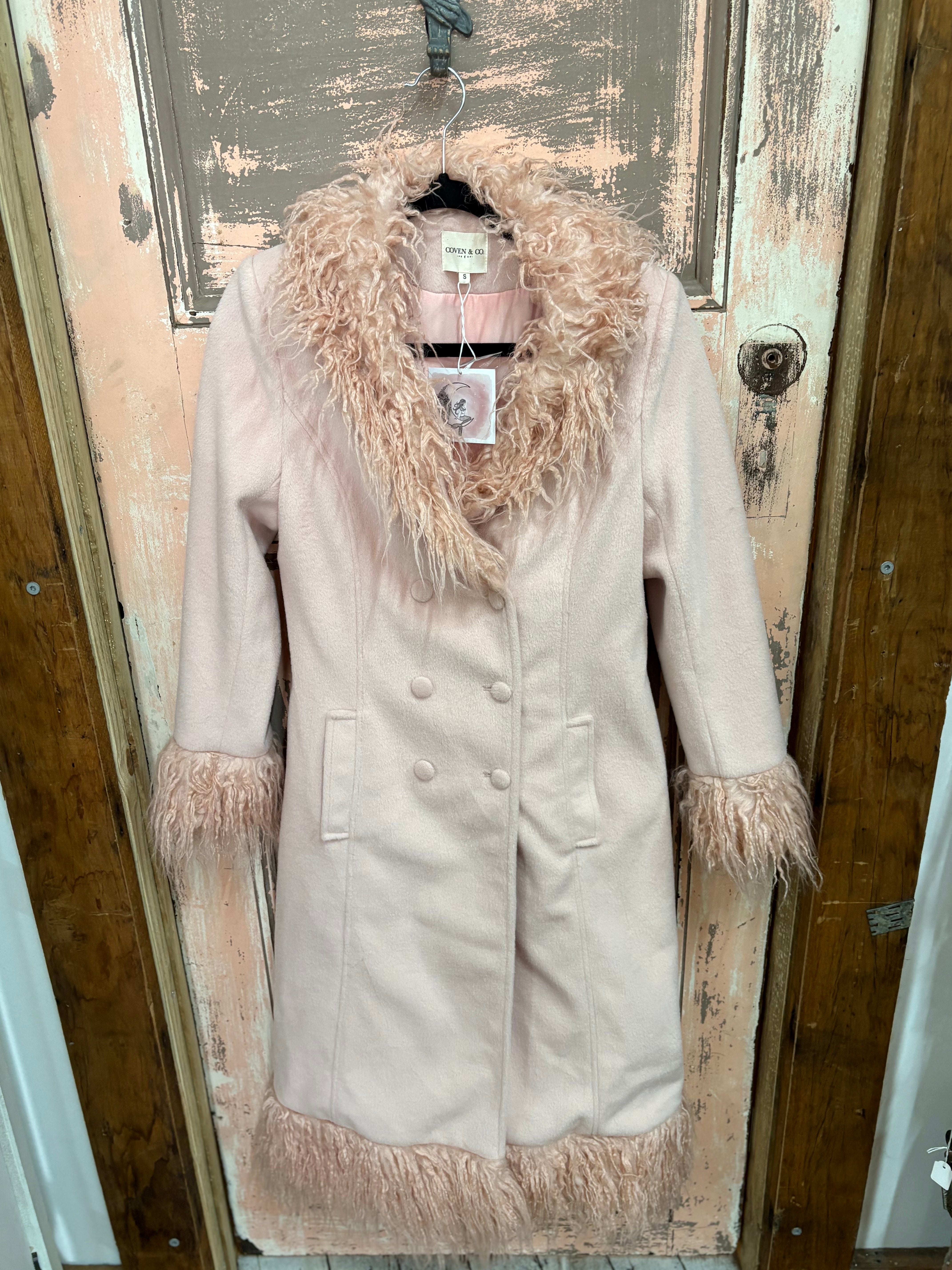 Coven & Co Bohemian Faux Fur Jacket