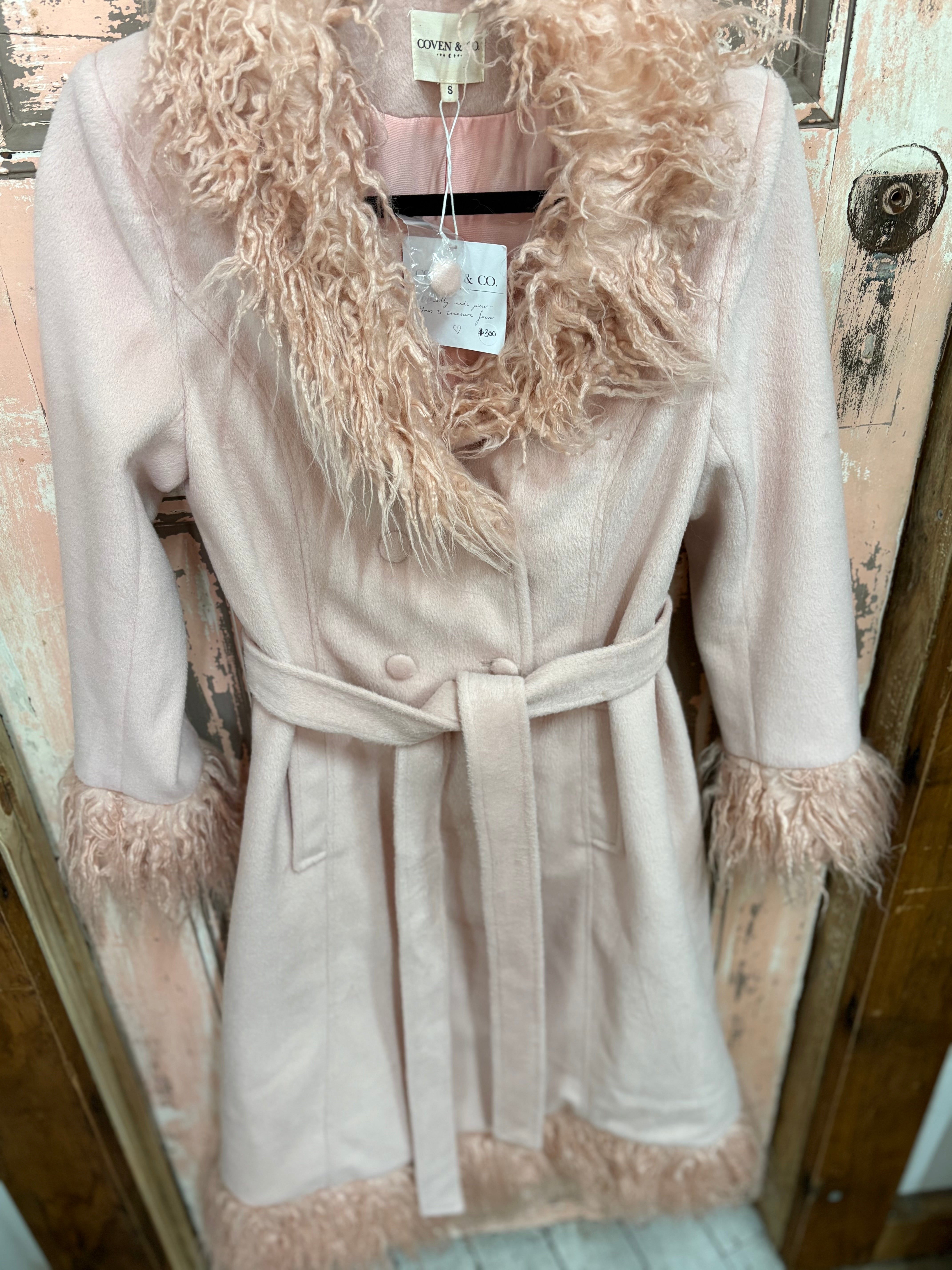Coven & Co Bohemian Faux Fur Jacket