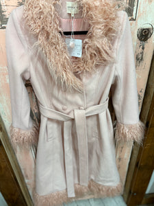 Coven & Co Bohemian Faux Fur Jacket