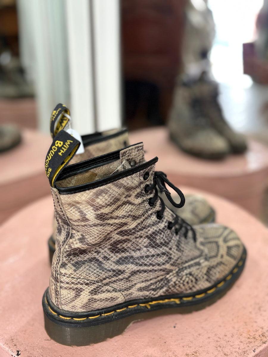 Rare Python Air Wair Dr. Marten Boots – Junkyard Gypsies