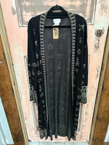 Camilla Knit Jacquard 'Zodiac' Robe