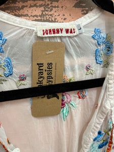 Johnny Was 'Donya' Embroidered Tunic Top