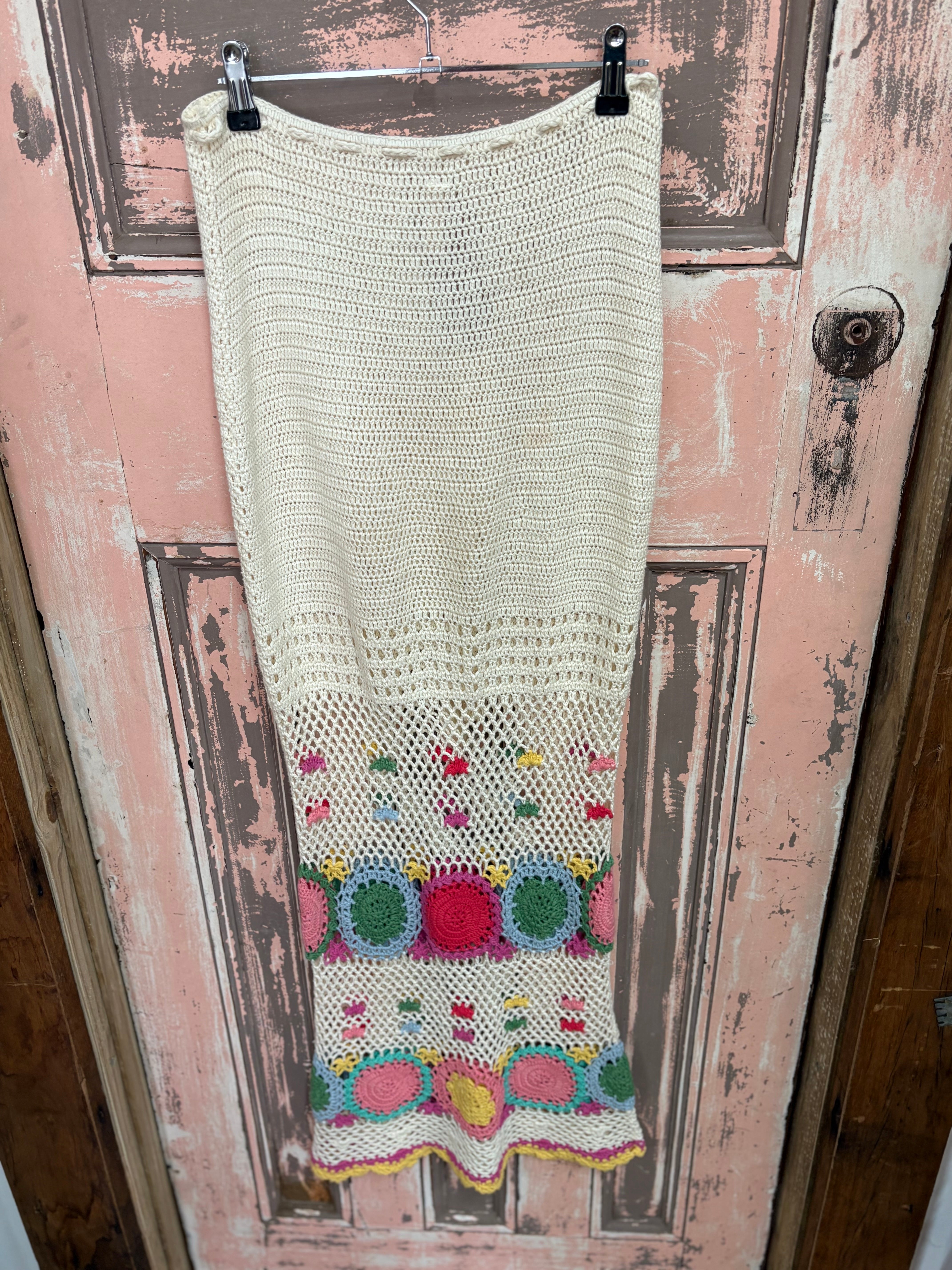 Spell 'Let the Sunshine In' Crochet Skirt