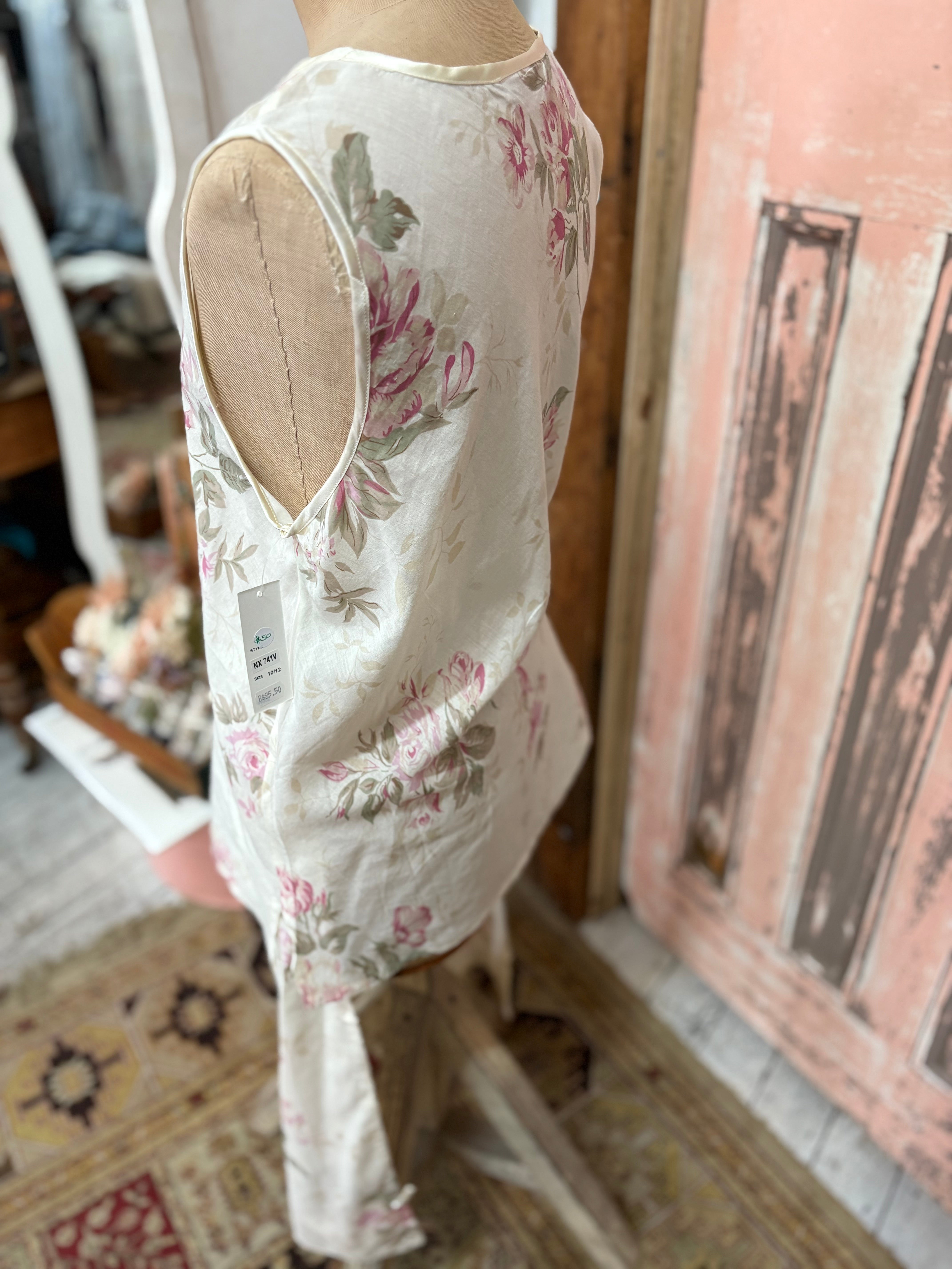 French Country 100% Cotton Floral PJ Set