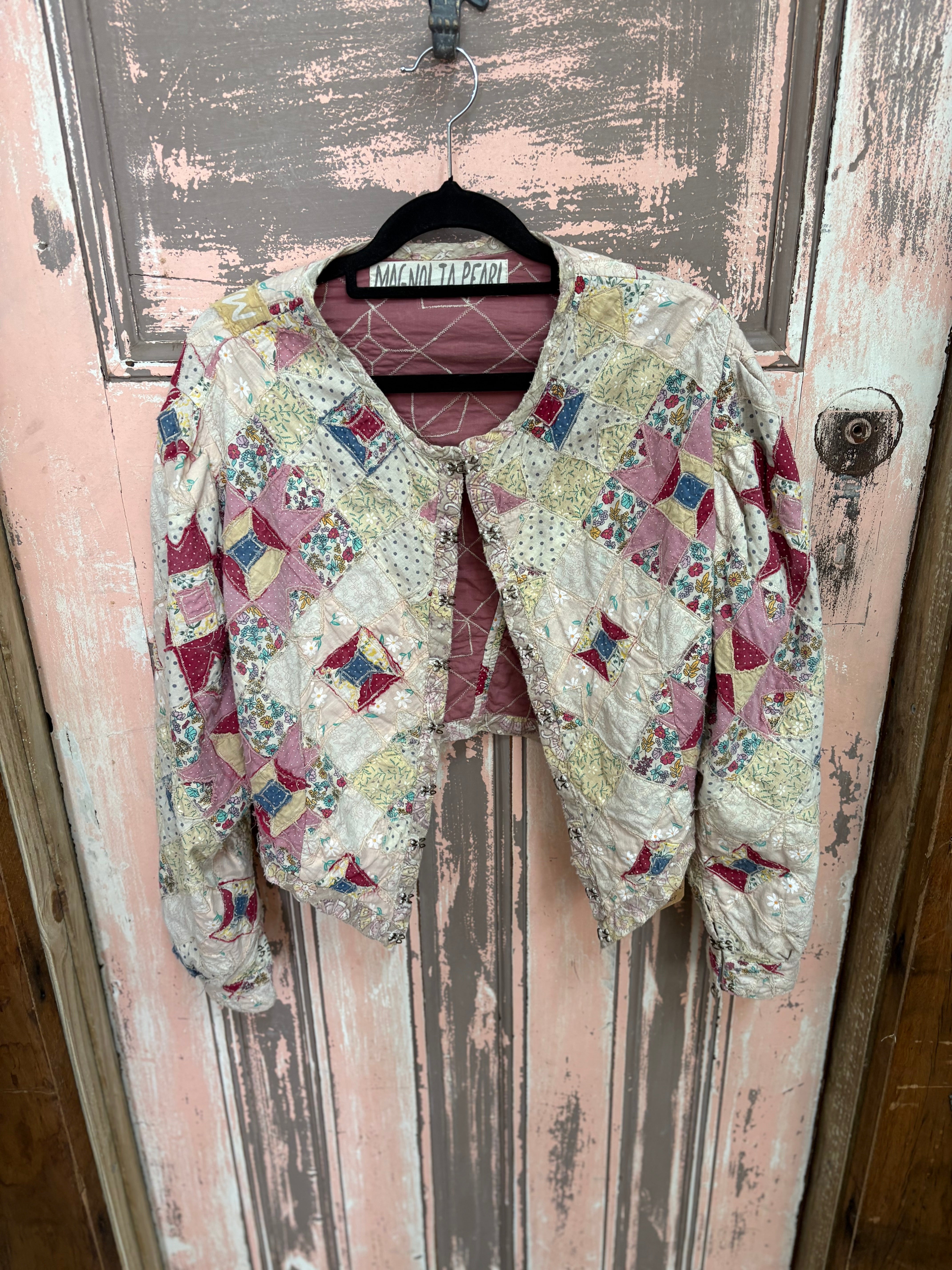 Magnolia Pearl Quilted 'Luisa' Cropped Jacket