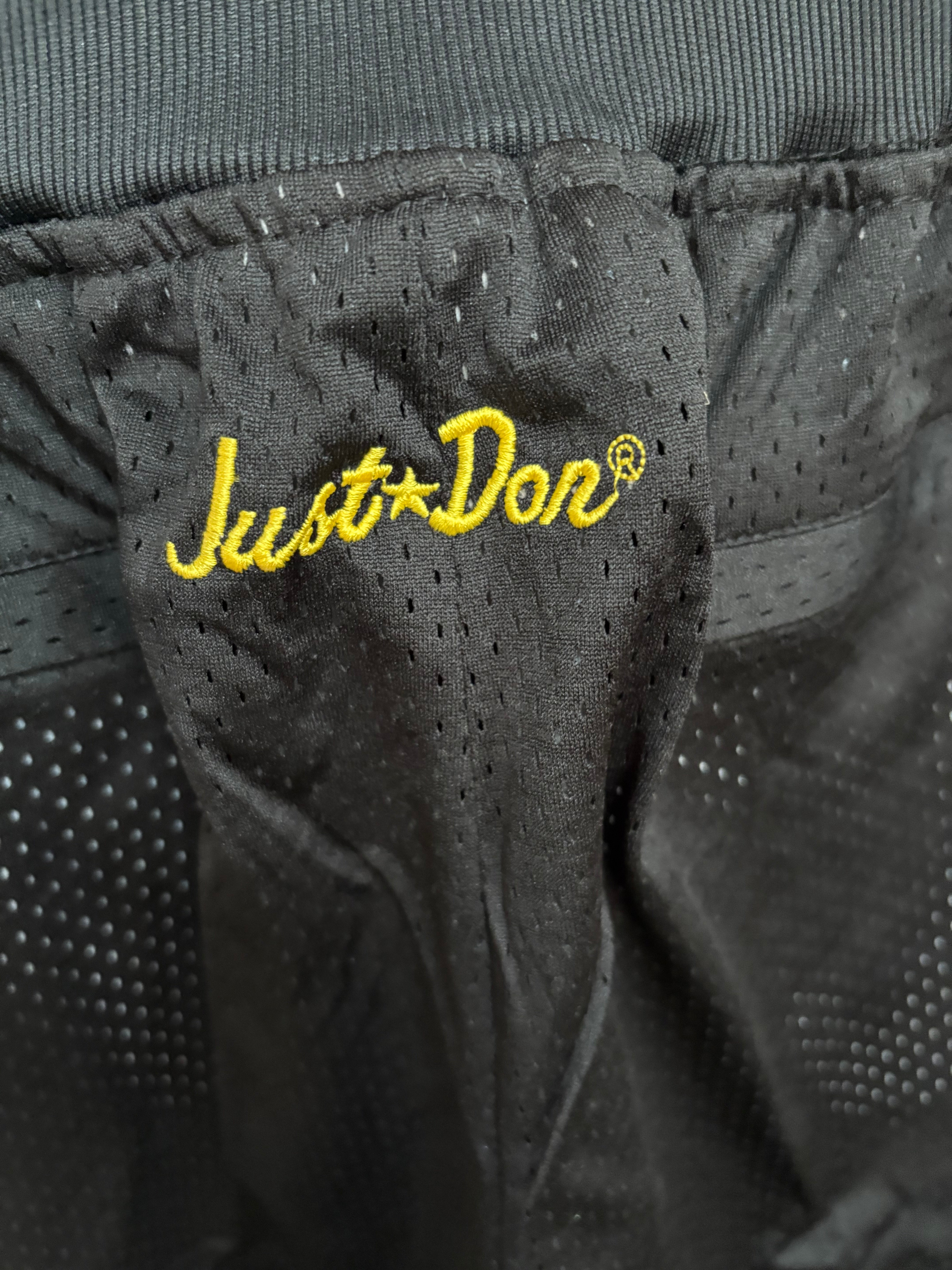 Just Don NBA Los Angeles Lakers Black Basketball Shorts