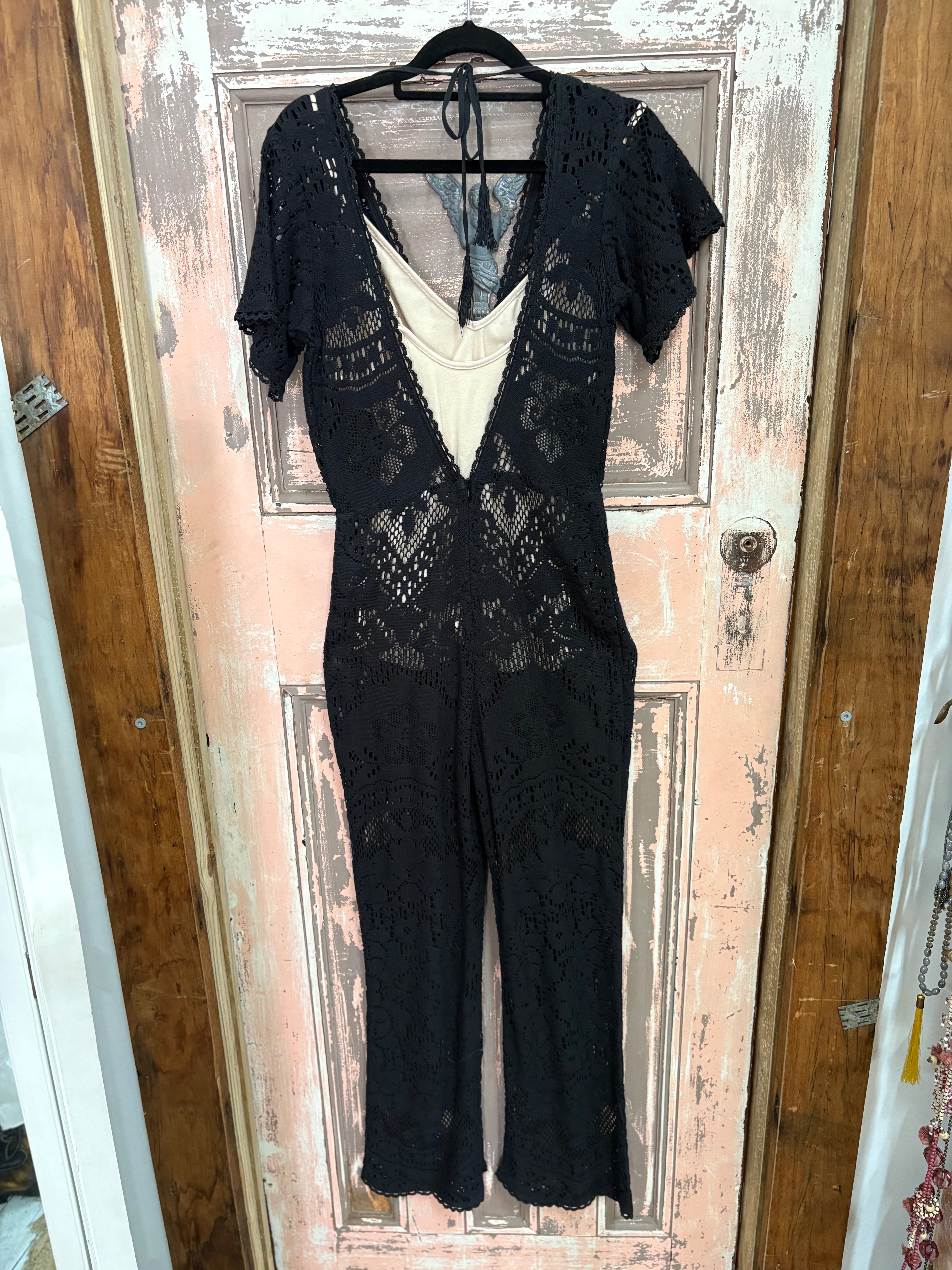 Spell 'Fleetwood' Lace Jumpsuit