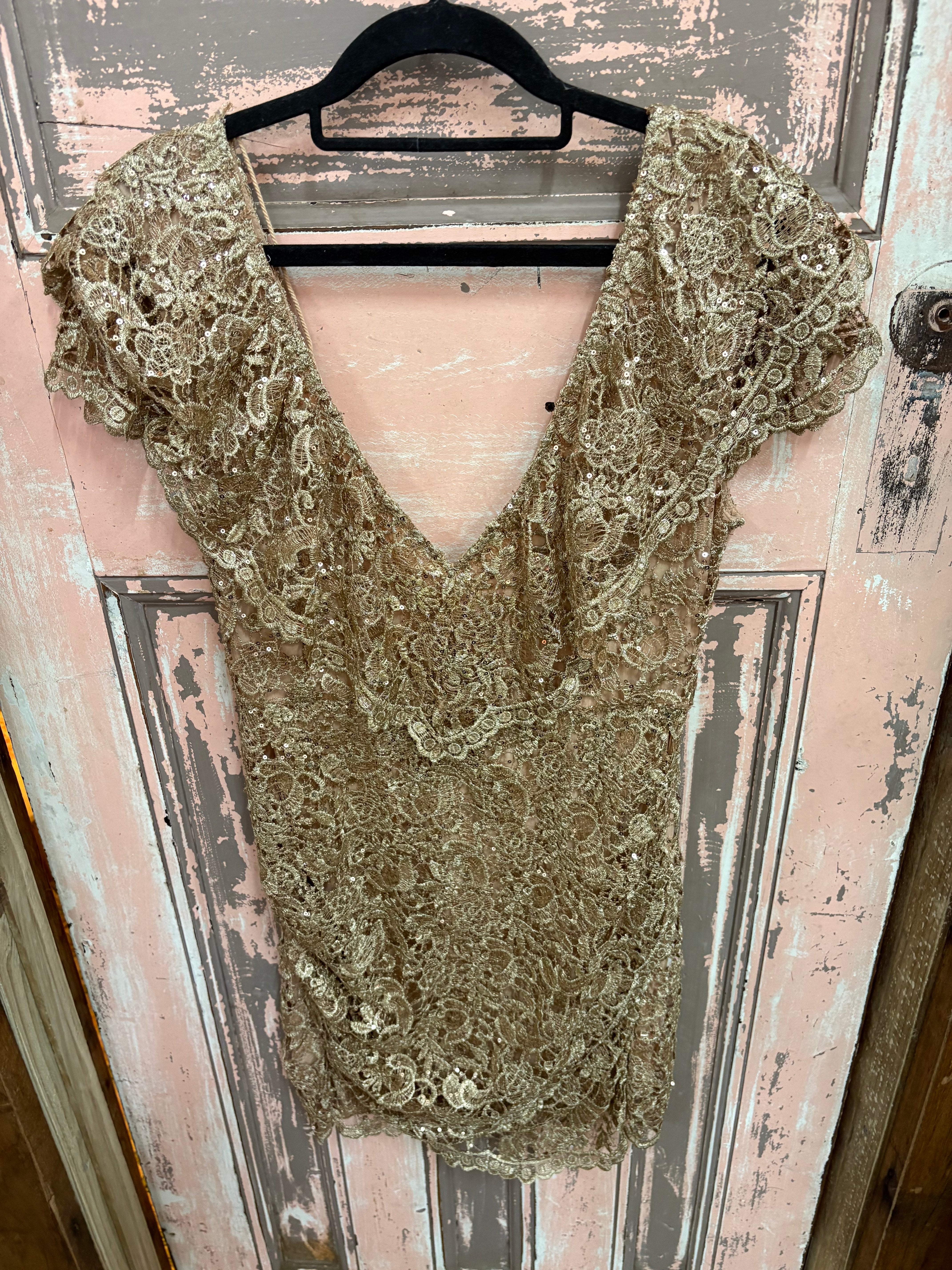 Spell 'Nina' Sequin Shift Dress