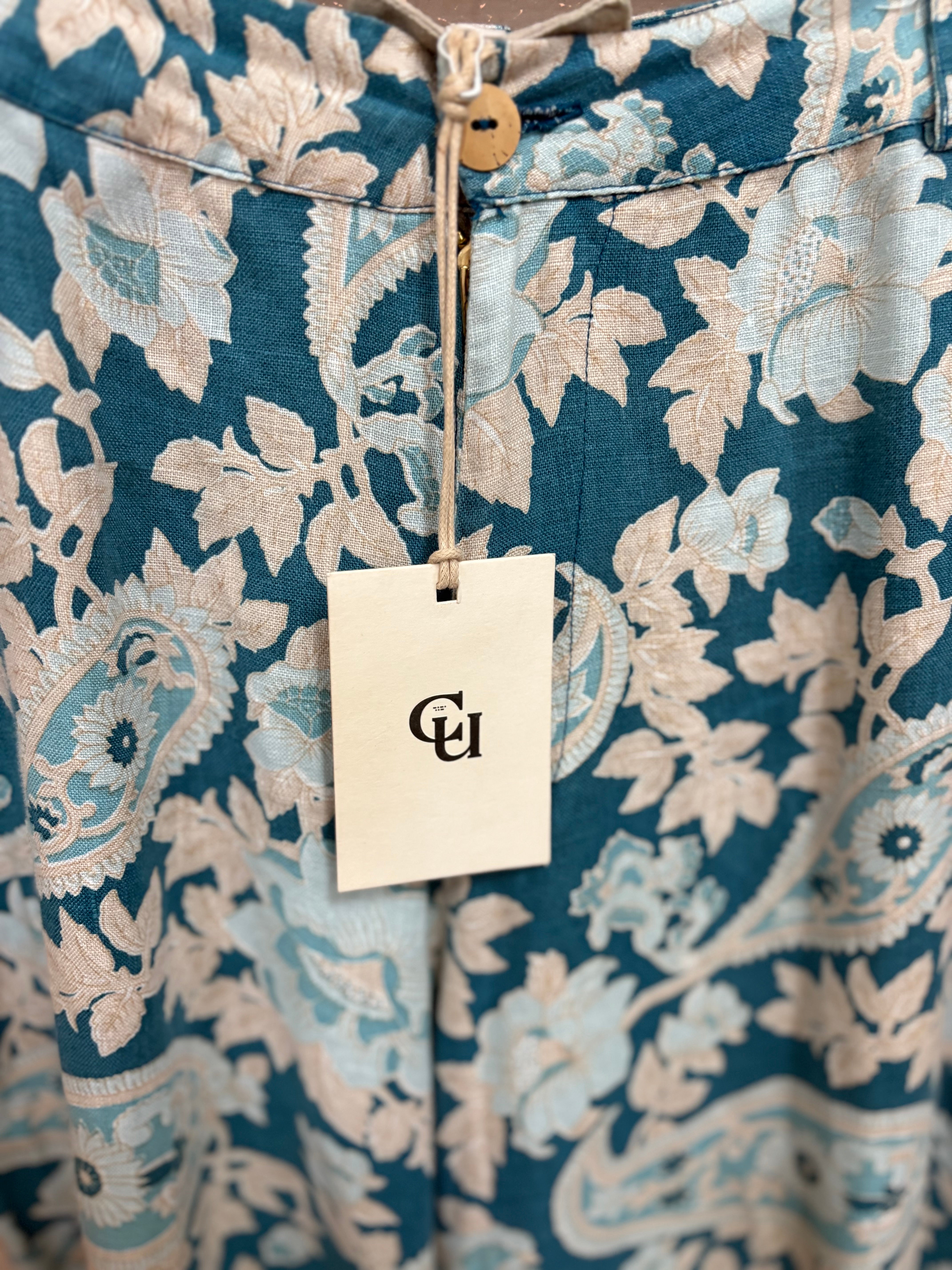 Chasing Unicorns Linen Print Pants