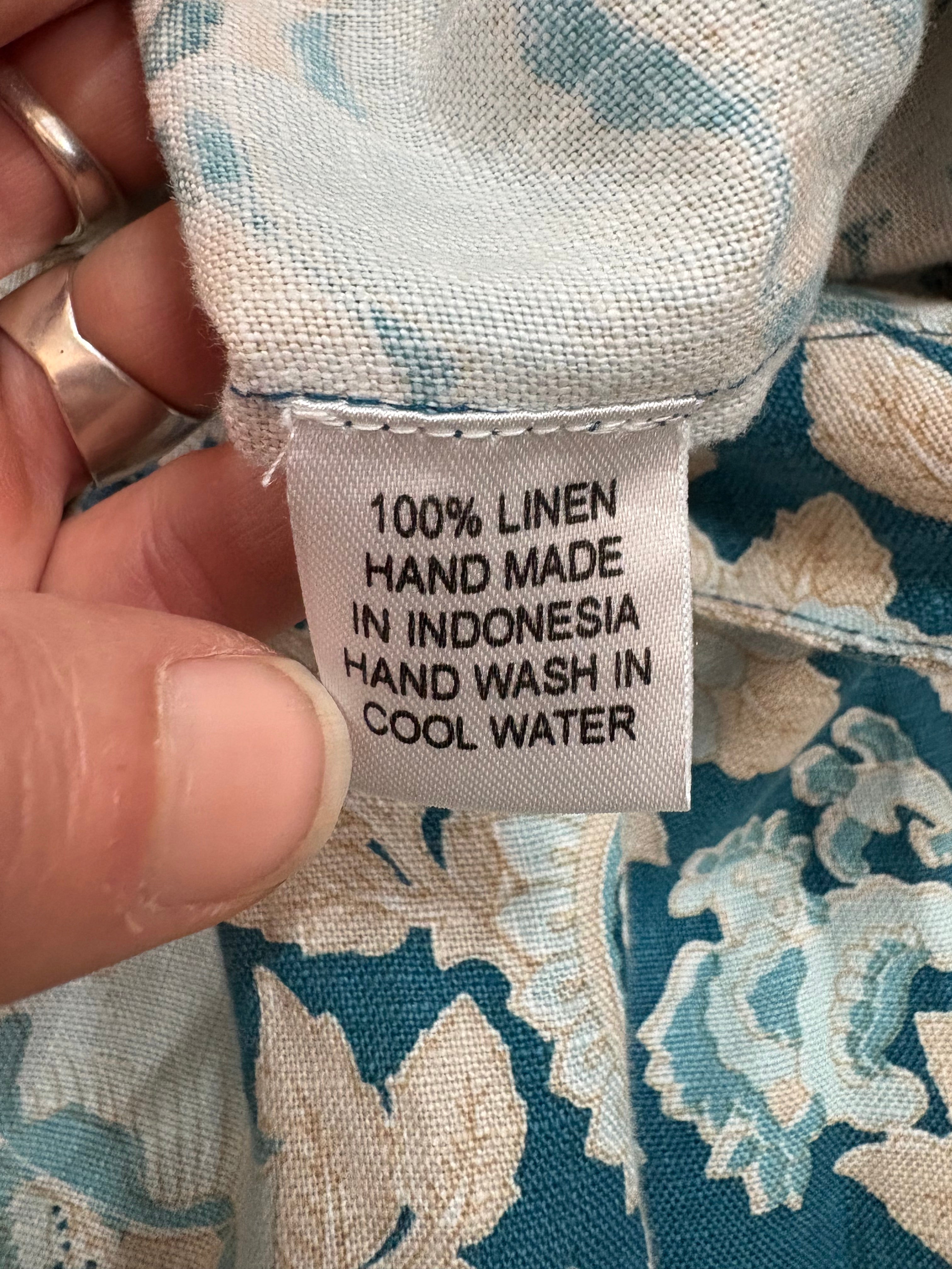 Chasing Unicorns Linen Print Pants