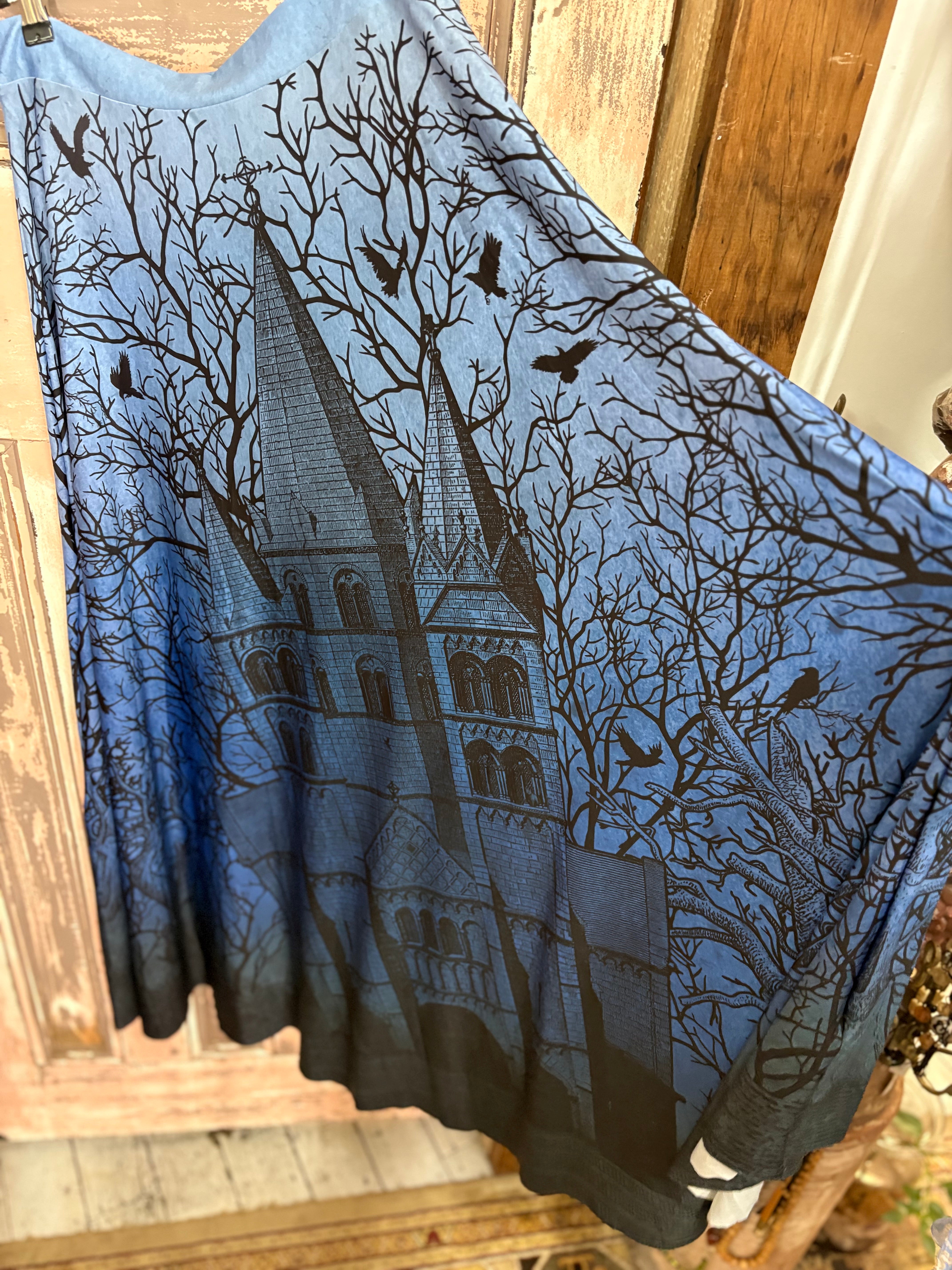 Spooky Black Milk Skirt