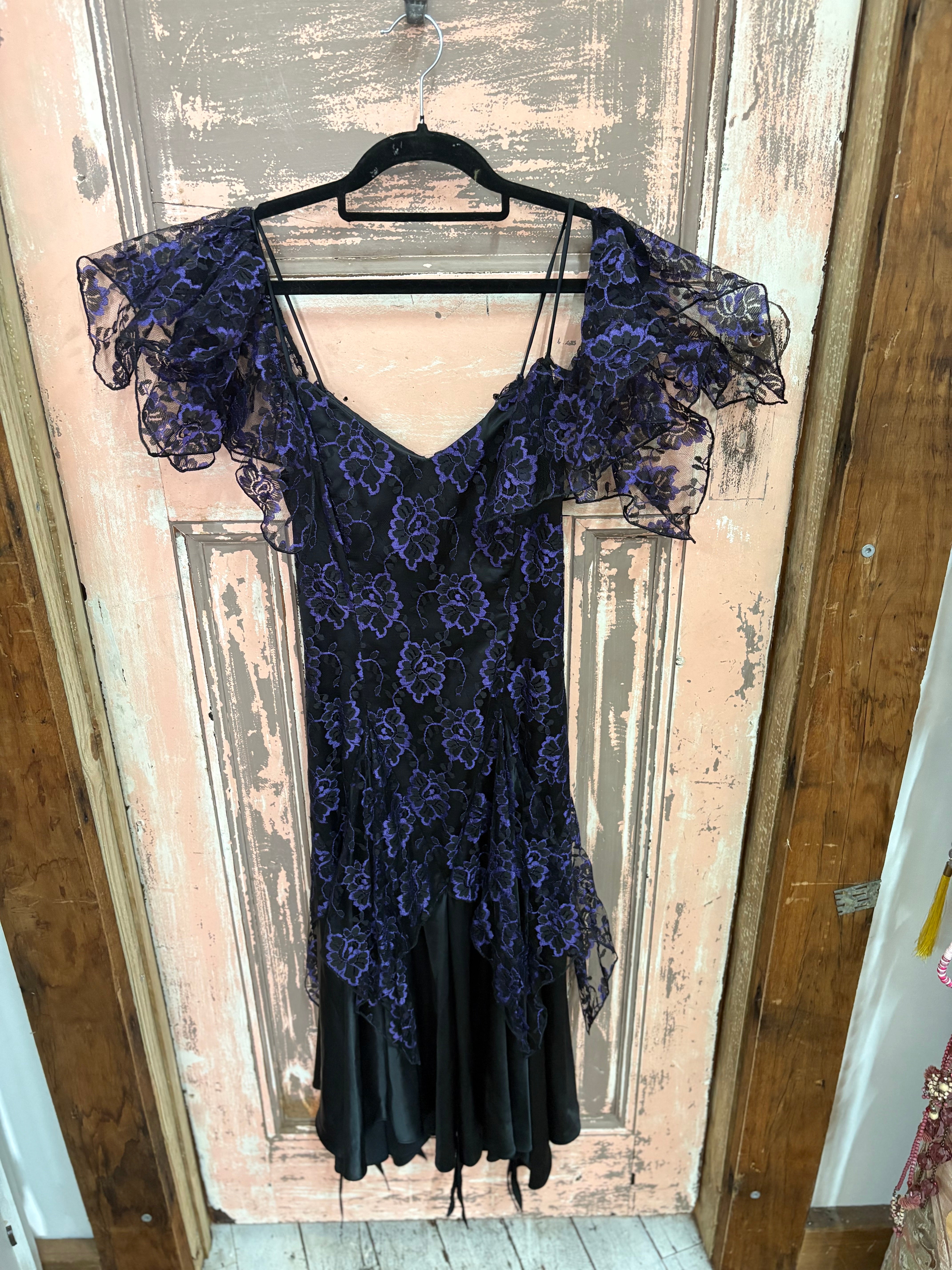 Vintage 'Mr K' Lace Dress