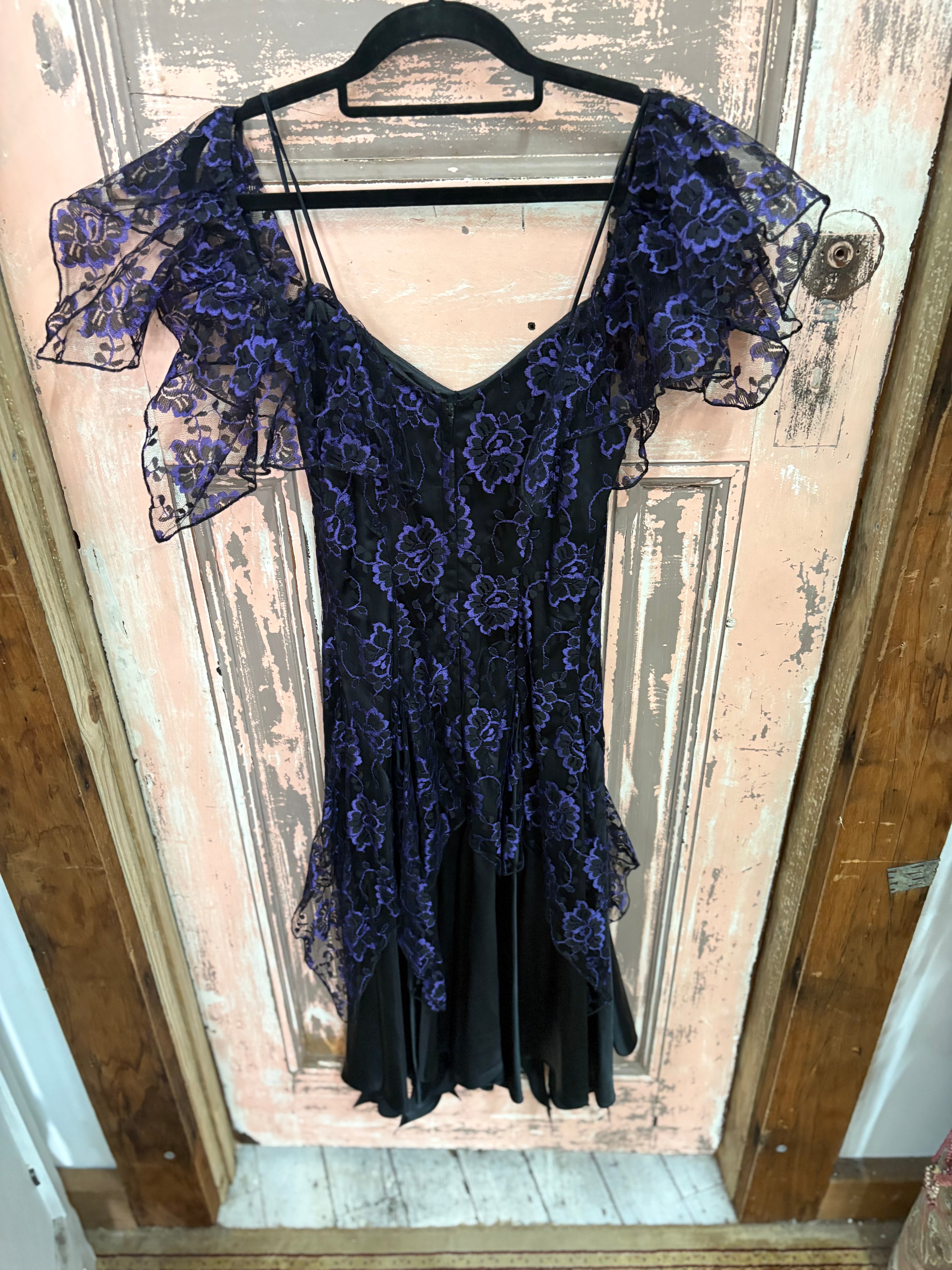 Vintage 'Mr K' Lace Dress