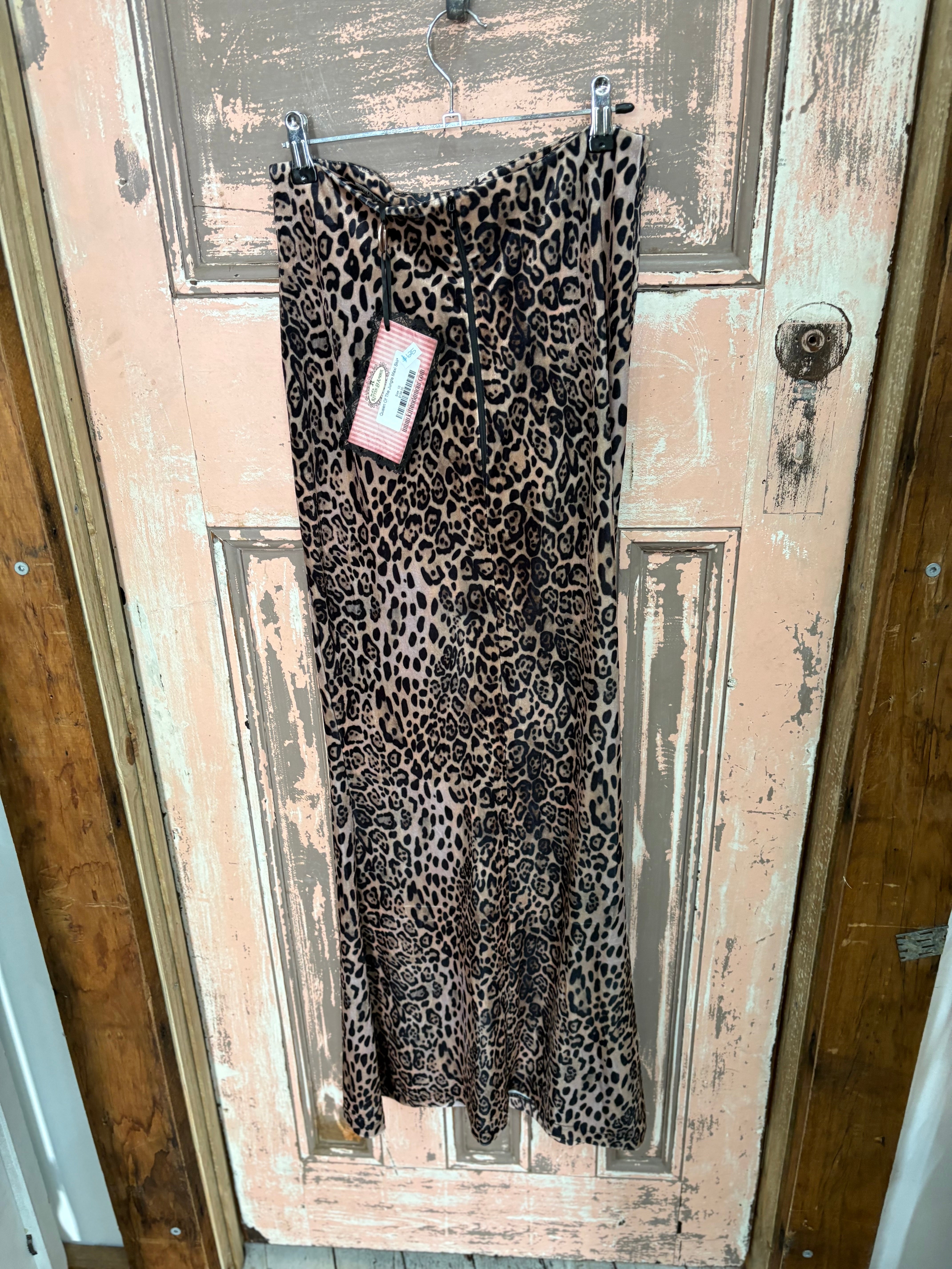 Kitten 'Queen of the Jungle' Maxi Skirt