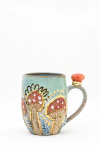 Fairy Ring Crystal Cup by Carys Martin Ceramics