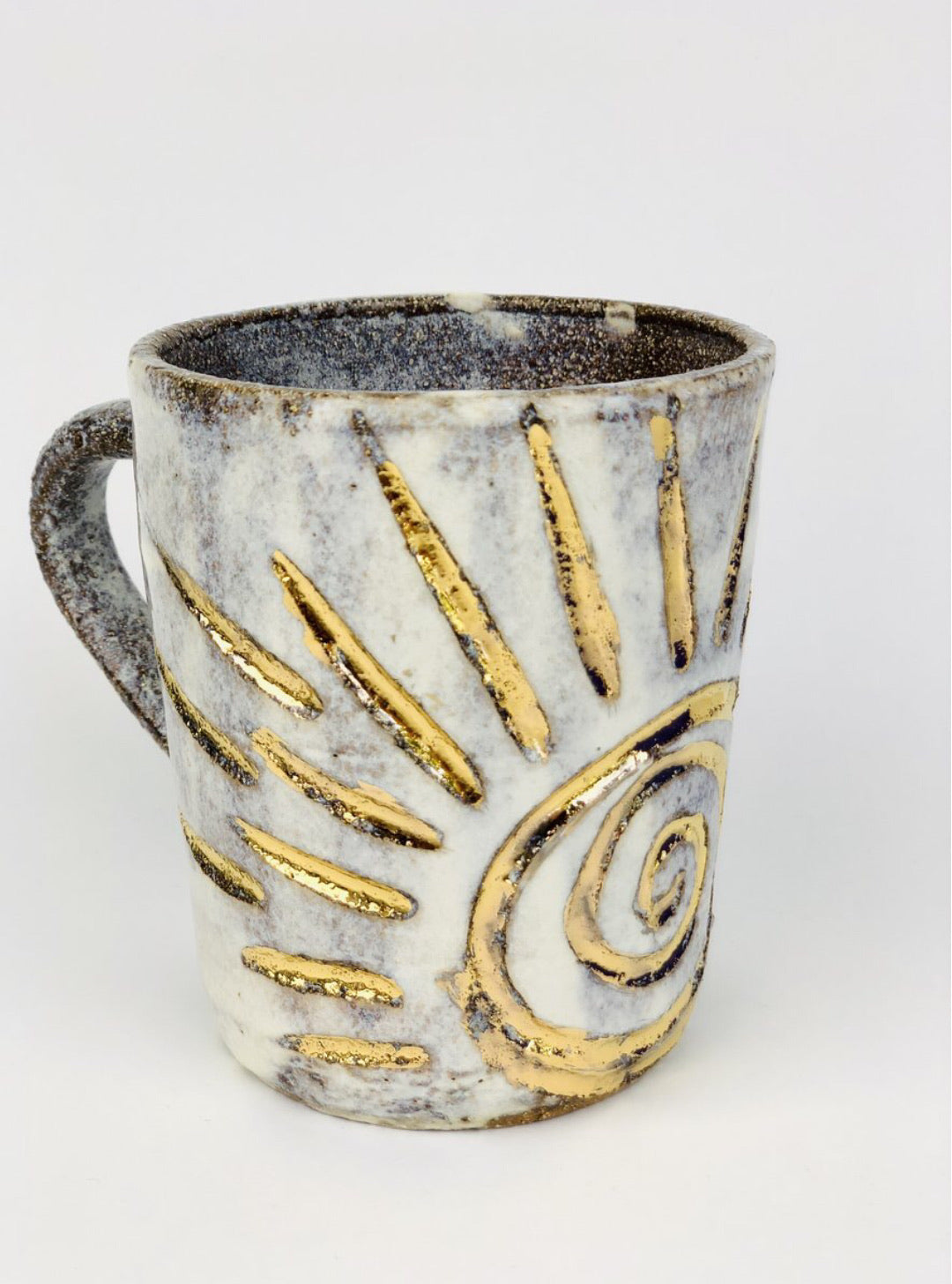 Carys Martin Sacred Full Moon - Rising Sun Ceramic Tall Cup