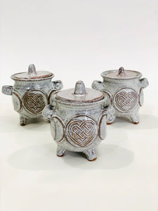 Triple Goddess Cauldron by Carys Martin Ceramics
